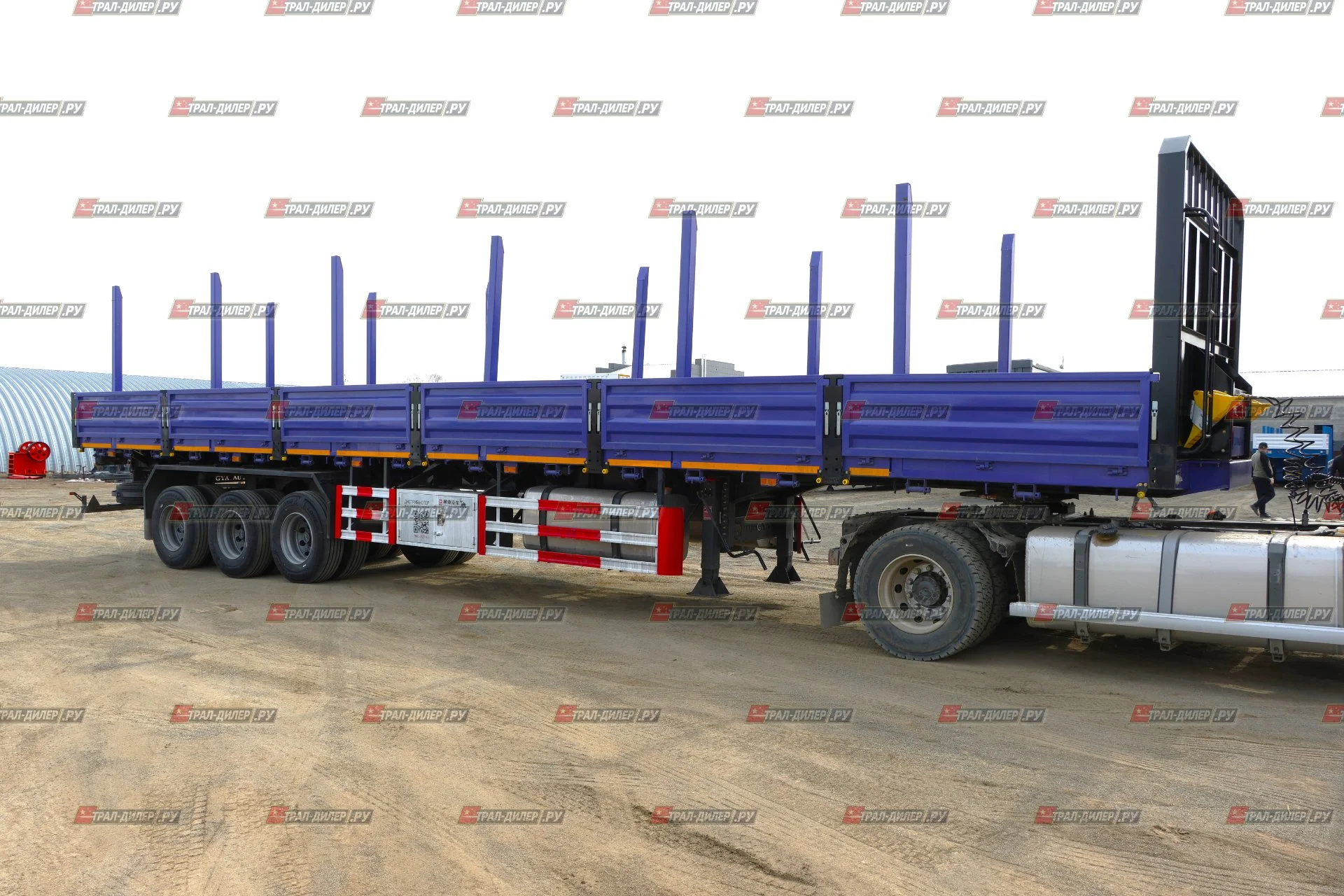 Полуприцеп бортовой Tongyada CTY9603LBS в наличии! - миниатюра 15