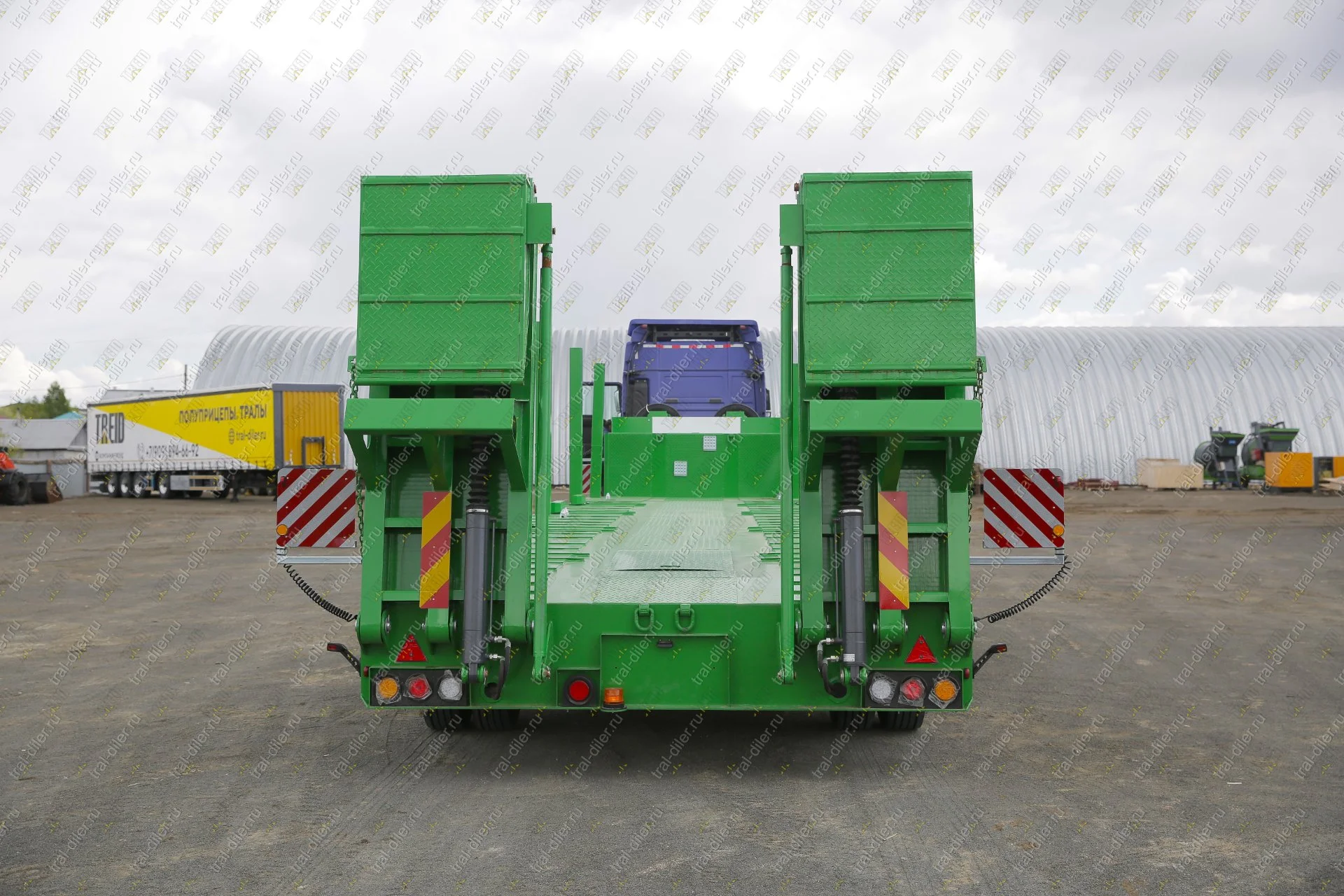 Низкорамный раздвижной (телескопический) трал CIMC (AMUR) LYR9906TDPL - миниатюра 12