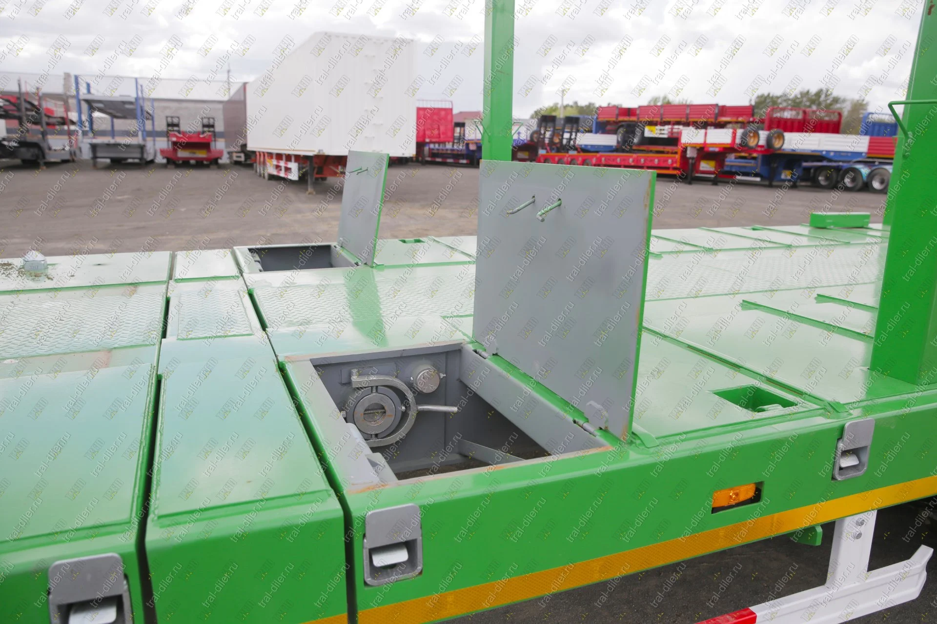 Низкорамный раздвижной (телескопический) трал CIMC (AMUR) LYR9906TDPL - миниатюра 35