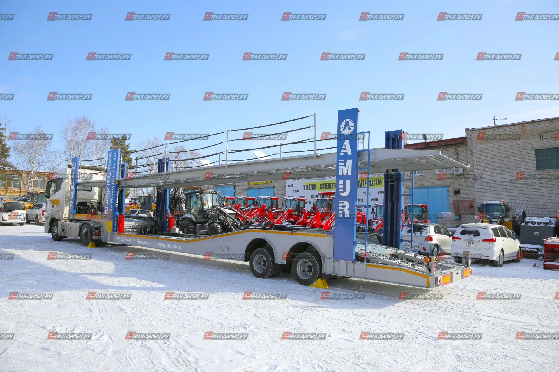 В наличии! Автовоз винтовой Amur LYR9402TCL - изображение 1