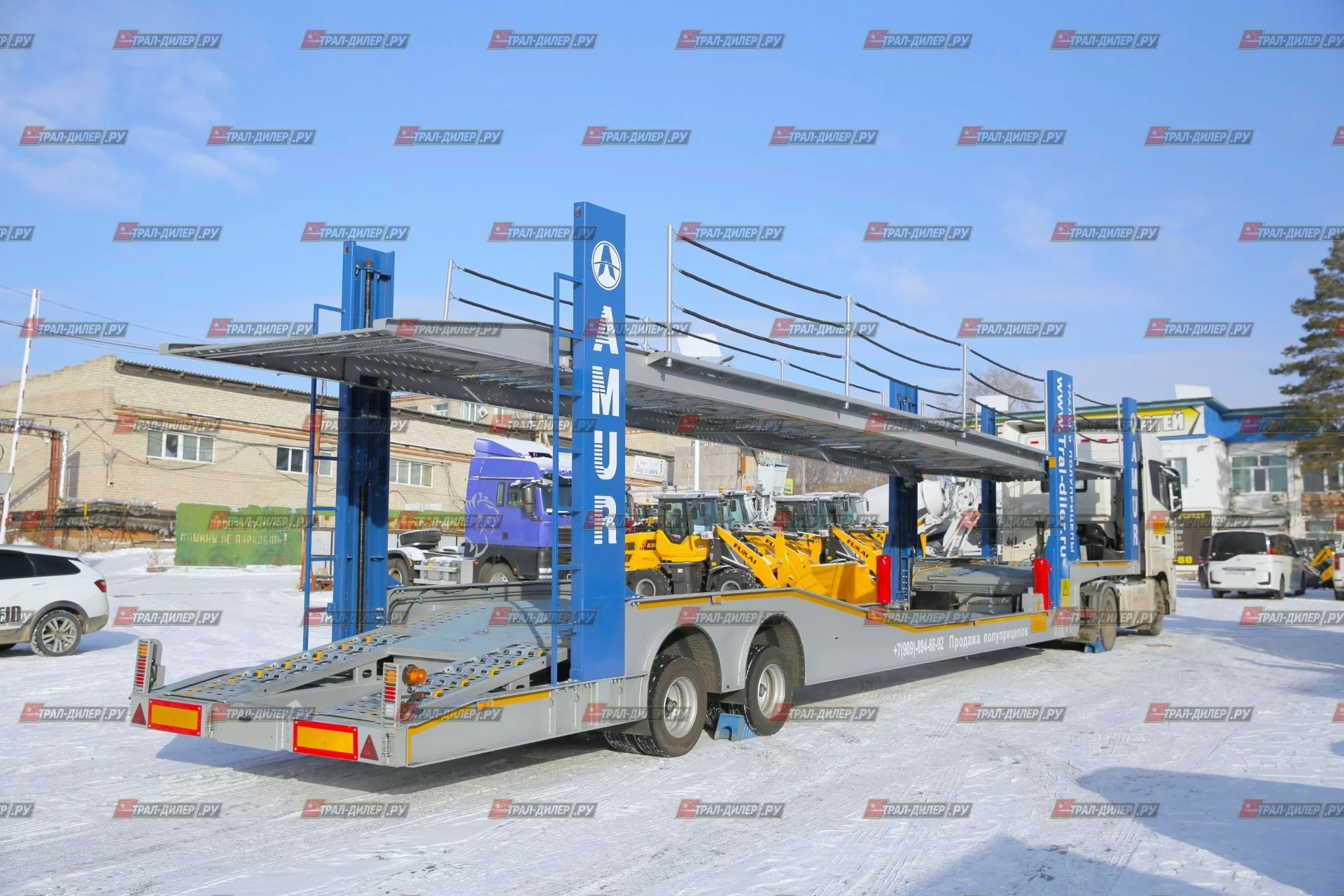 В наличии! Автовоз винтовой Amur LYR9402TCL - миниатюра 4
