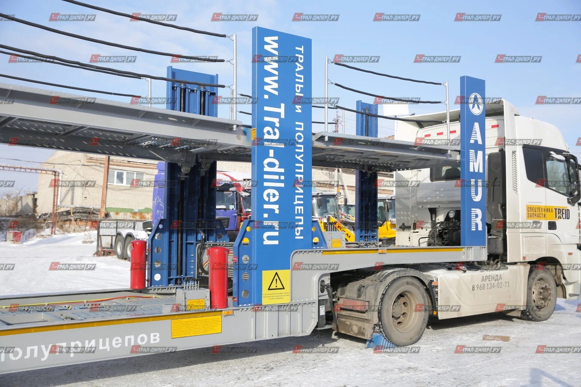 В наличии! Автовоз винтовой Amur LYR9402TCL - миниатюра 7