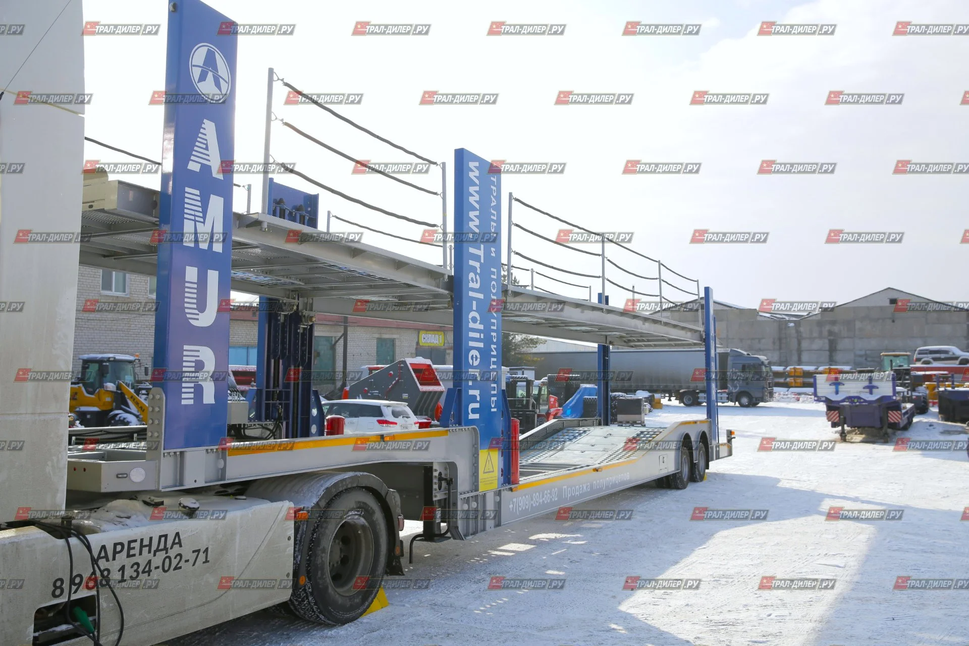 В наличии! Автовоз винтовой Amur LYR9402TCL - миниатюра 13