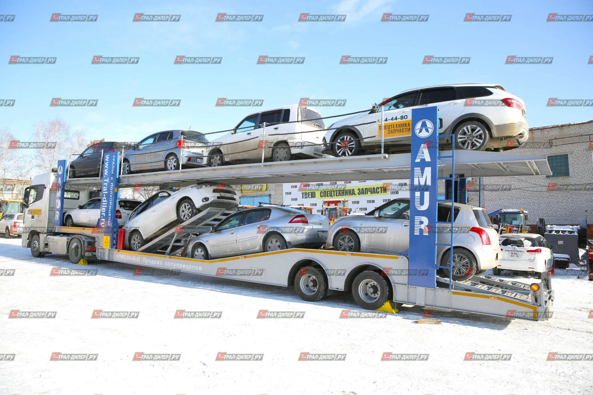 В наличии! Автовоз винтовой Amur LYR9402TCL - миниатюра 44