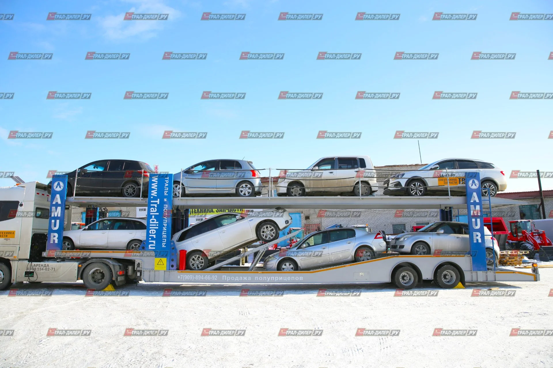 В наличии! Автовоз винтовой Amur LYR9402TCL - миниатюра 45