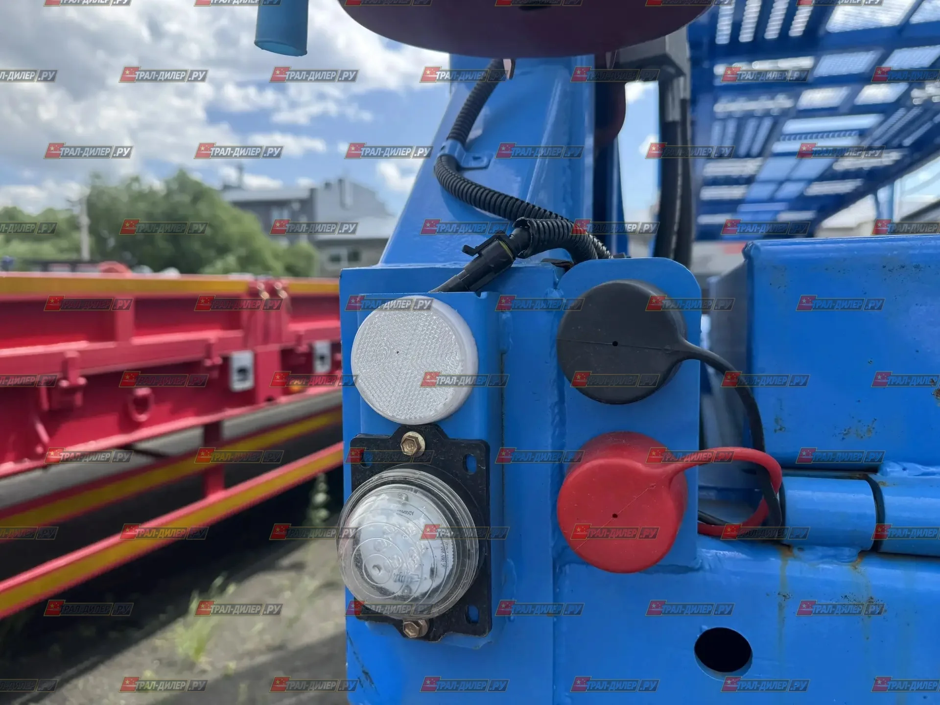 В наличии! Автовоз-контейнеровоз JUYUN LYZ9222TCL 26 г - миниатюра 12