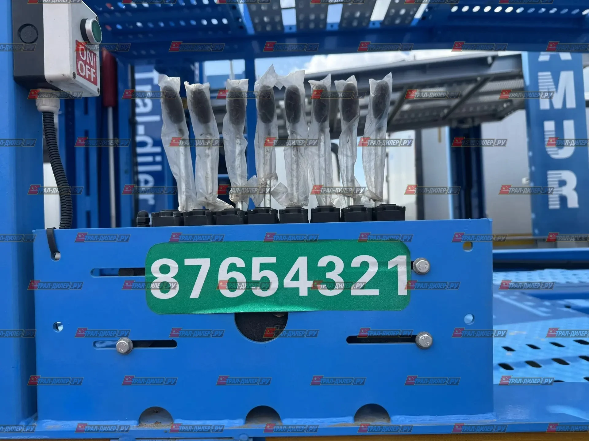 В наличии! Автовоз-контейнеровоз JUYUN LYZ9222TCL 26 г - миниатюра 15