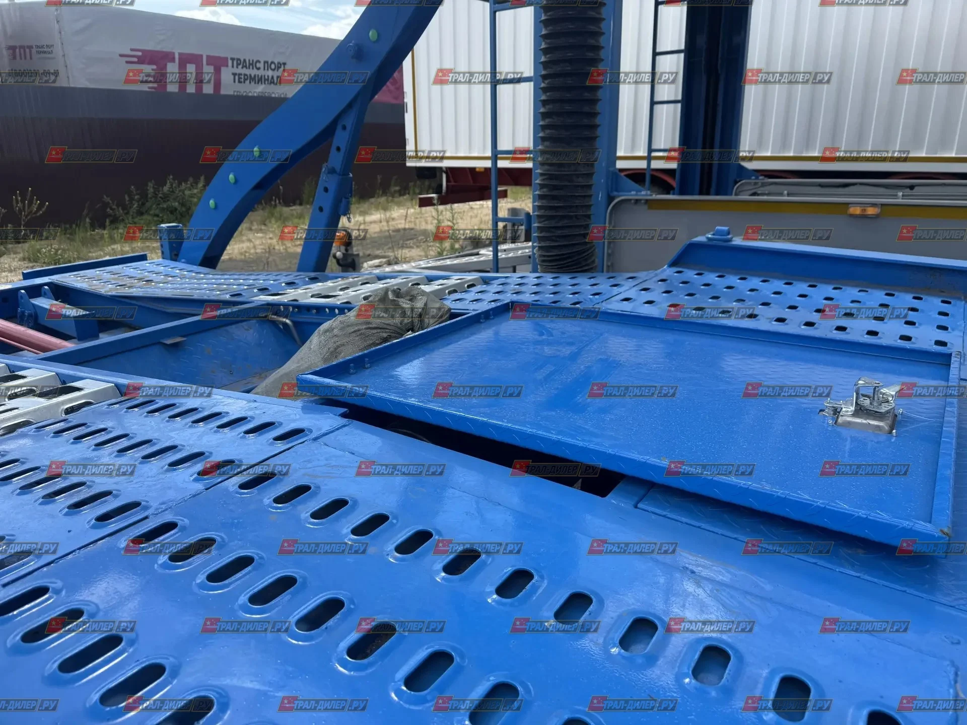 В наличии! Автовоз-контейнеровоз JUYUN LYZ9222TCL 26 г - миниатюра 24