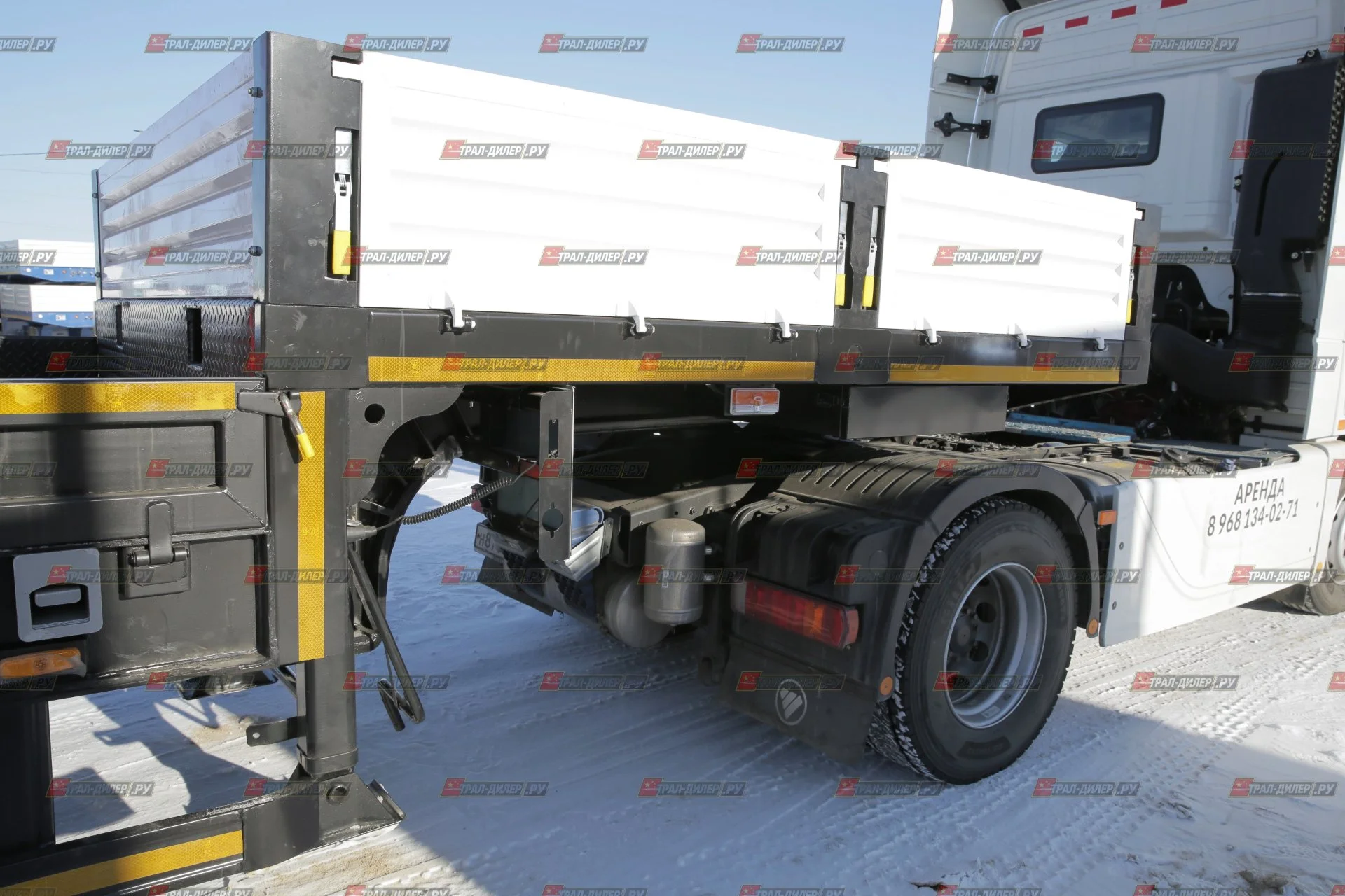 В наличии! Высокорамный  трал Luxuda LZC9302TDP 80 т - миниатюра 12