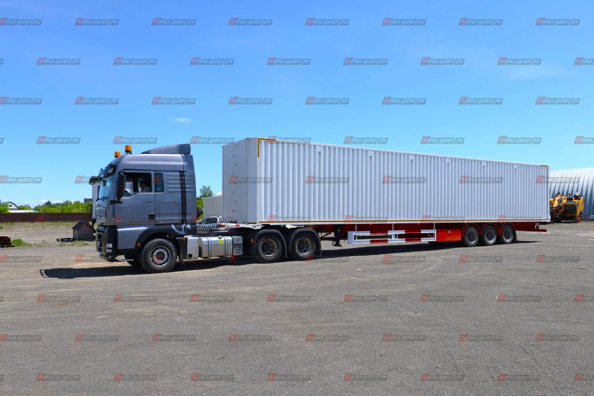 В наличии! Цельнометаллический фургон Amur LYR9400XXYE, объем 118 м3