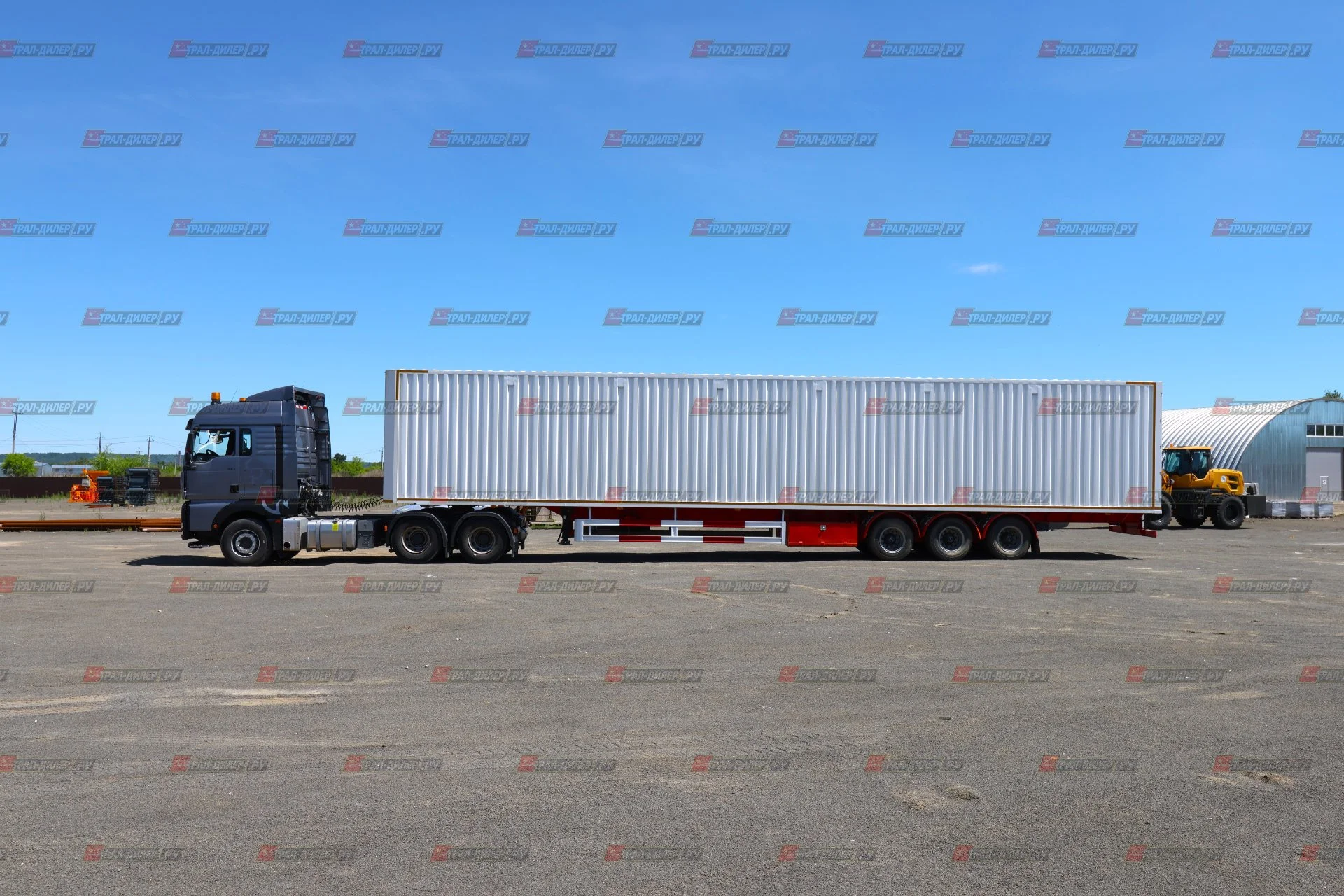 В наличии! Цельнометаллический фургон Amur LYR9400XXYE, объем 118 м3 - миниатюра 2