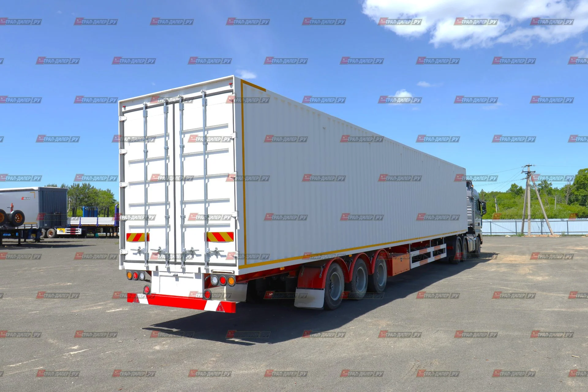 В наличии! Цельнометаллический фургон Amur LYR9400XXYE, объем 118 м3 - миниатюра 40