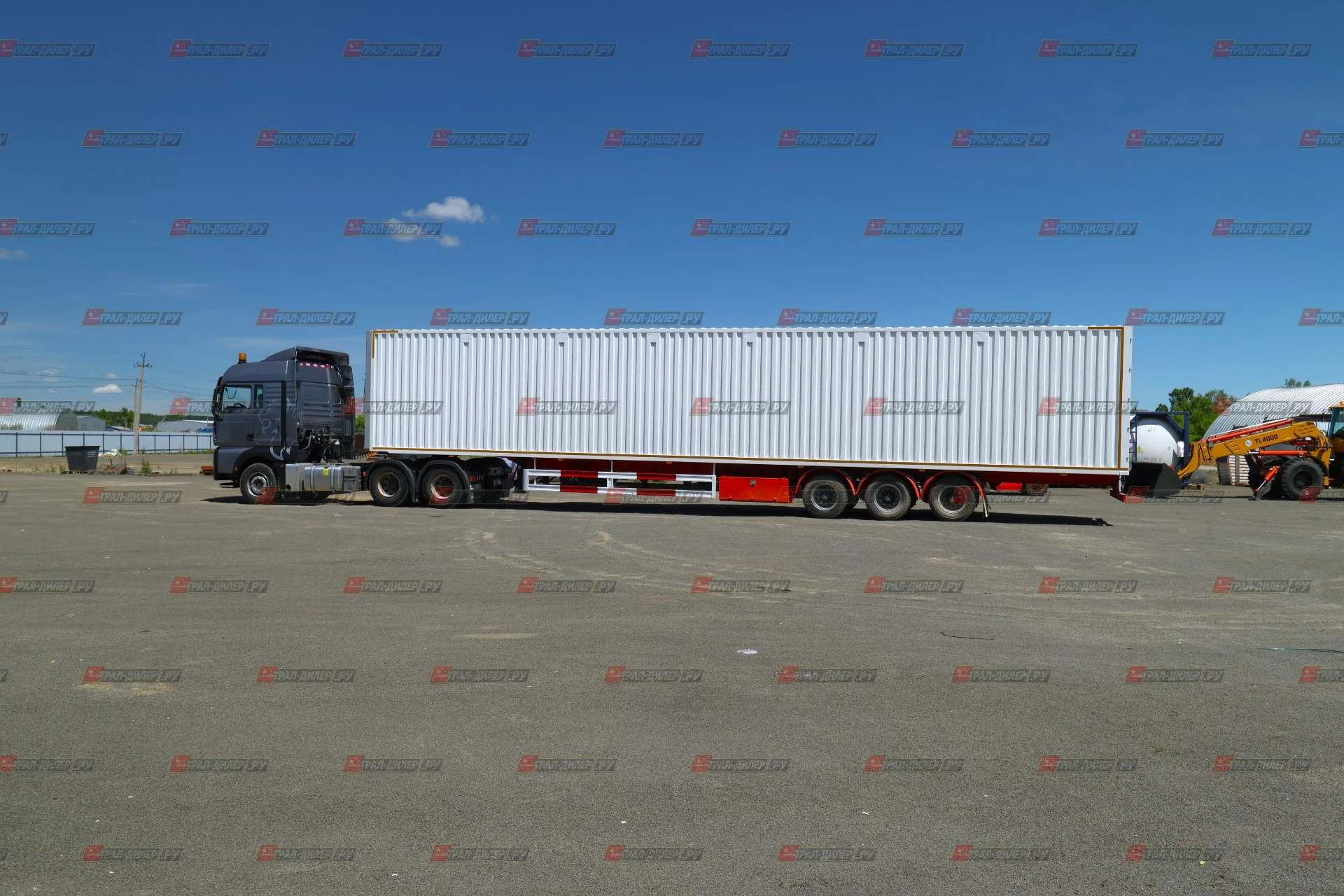 В наличии! Цельнометаллический фургон Amur LYR9400XXYE, объем 118 м3 - миниатюра 5