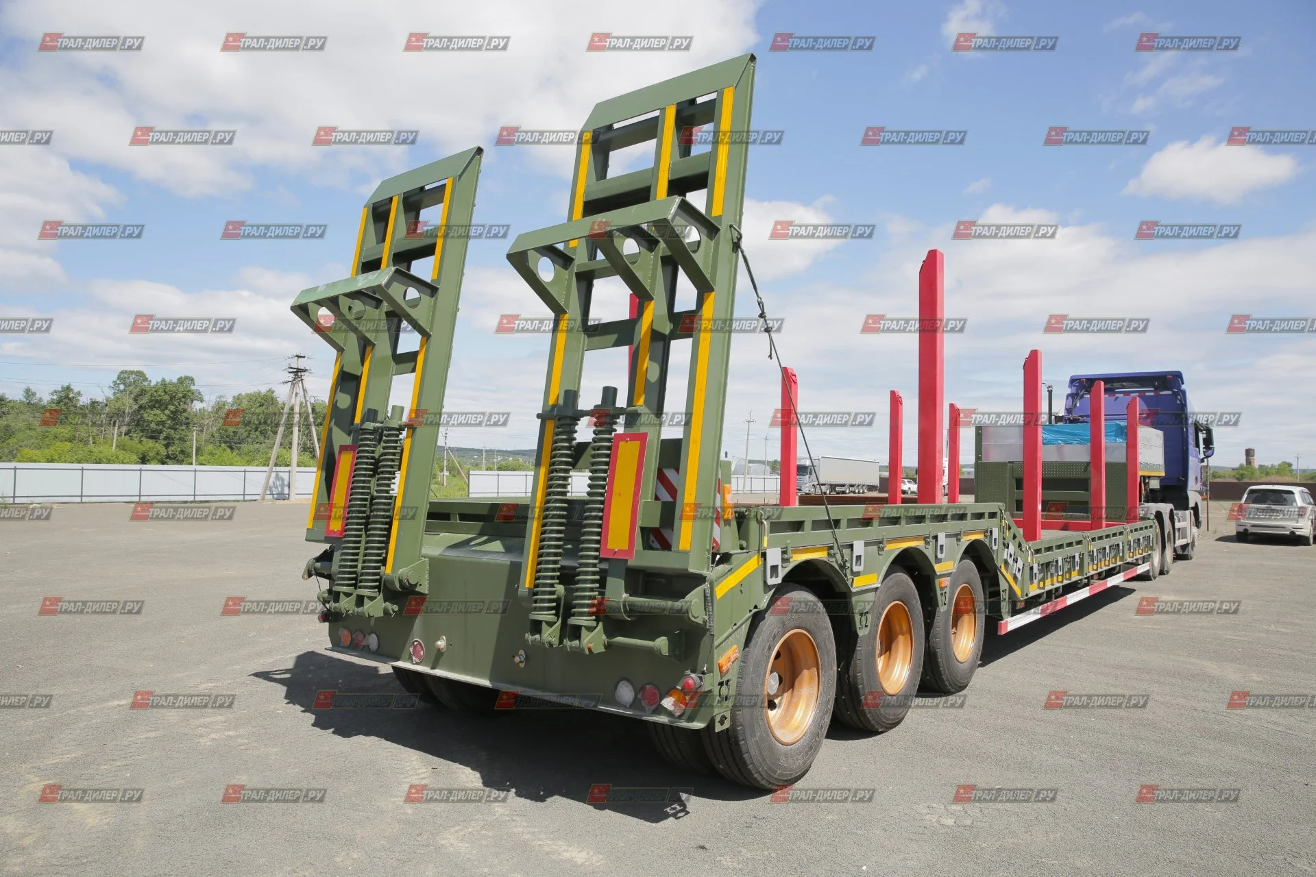 Среднерамный трал-корыто Tongyada CTY9603TDPS 60 т - миниатюра 10