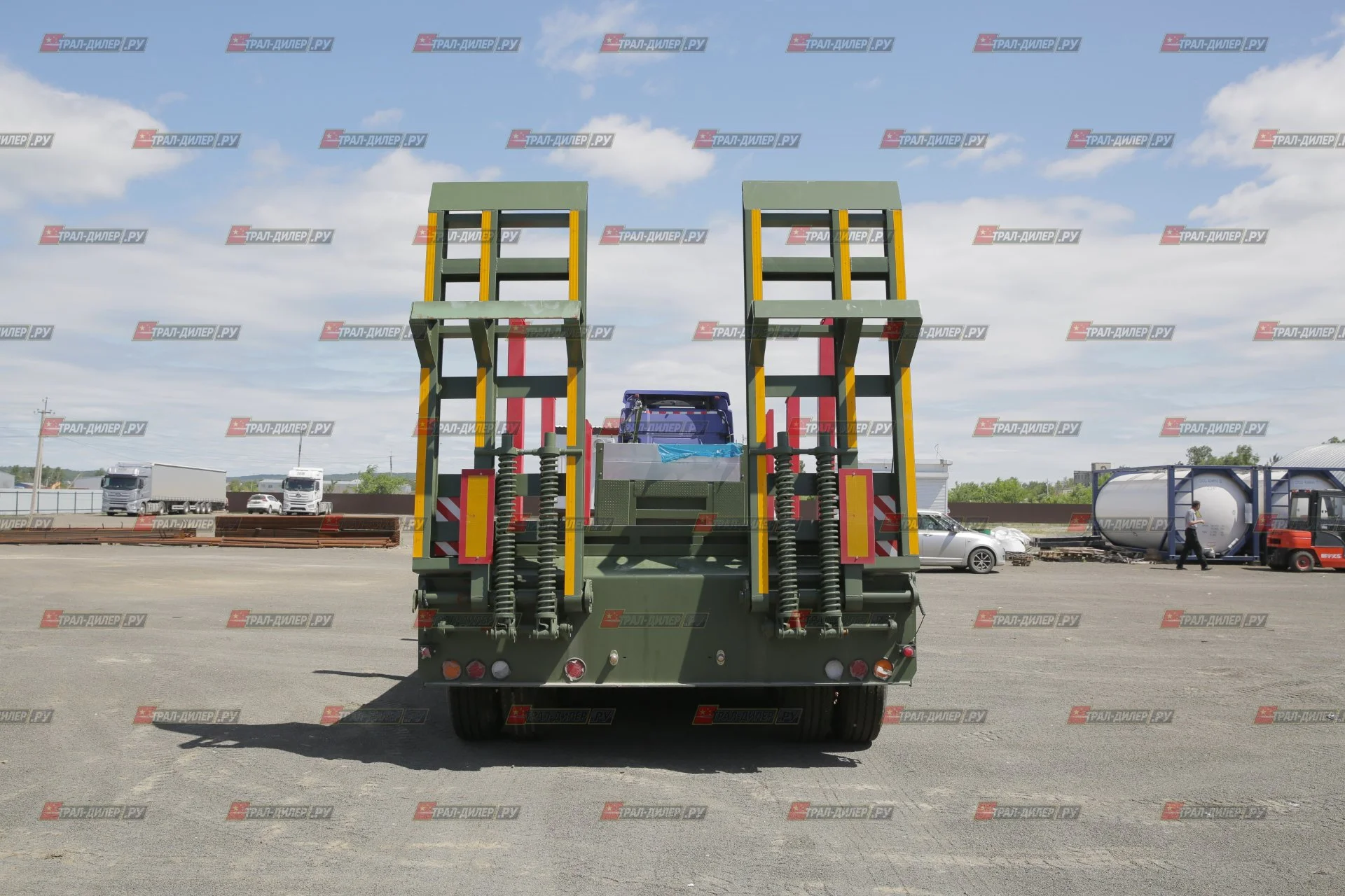 Среднерамный трал-корыто Tongyada CTY9603TDPS 60 т - миниатюра 11