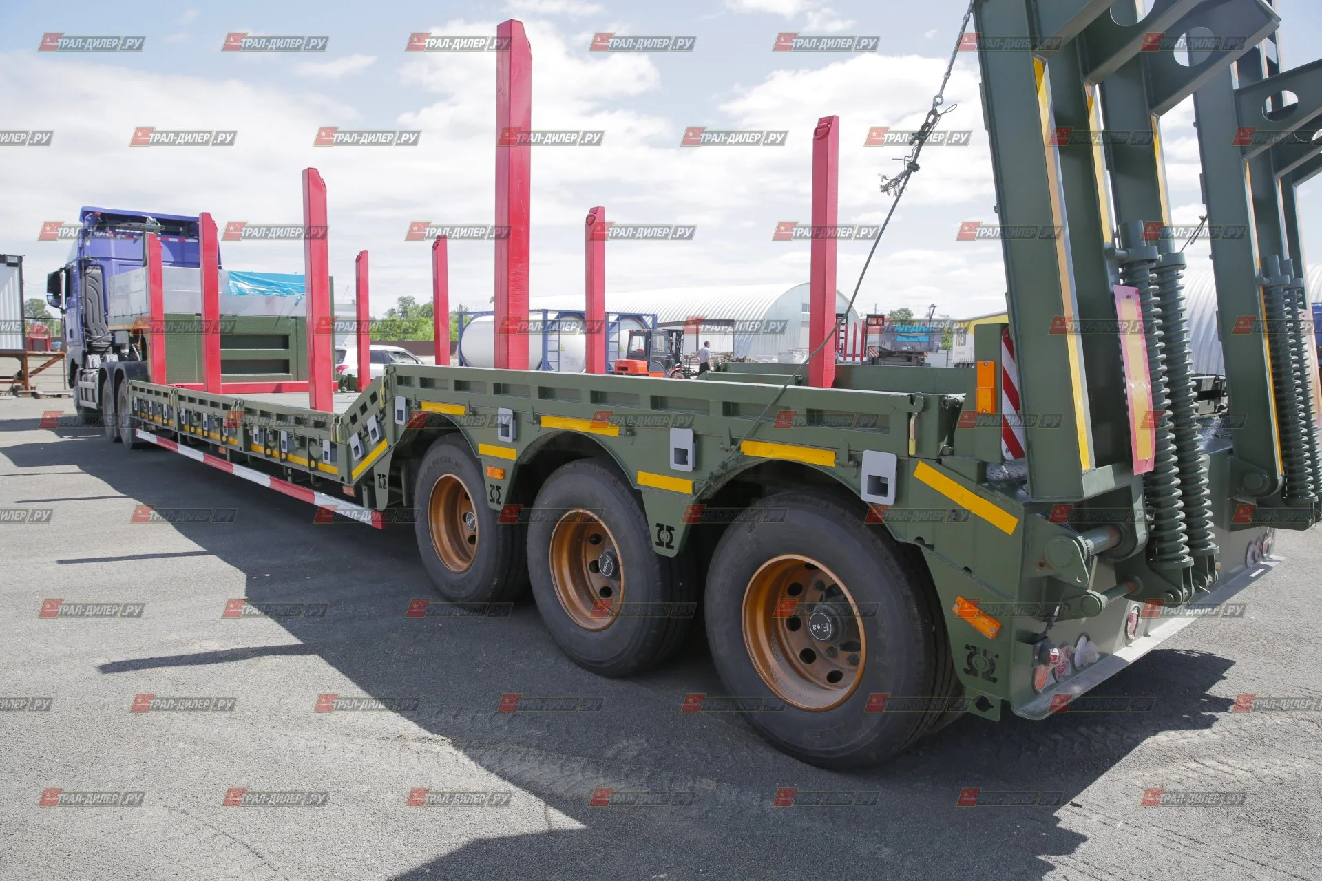 Среднерамный трал-корыто Tongyada CTY9603TDPS 60 т - миниатюра 12