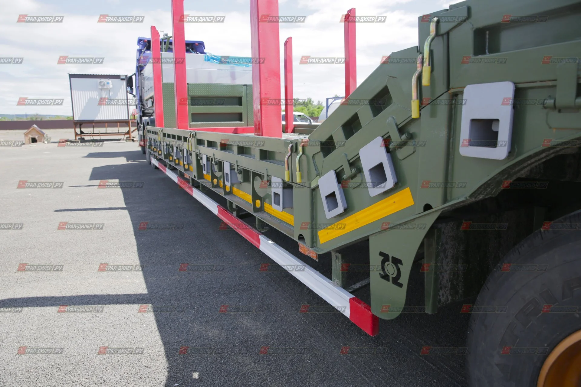 Среднерамный трал-корыто Tongyada CTY9603TDPS 60 т - миниатюра 13