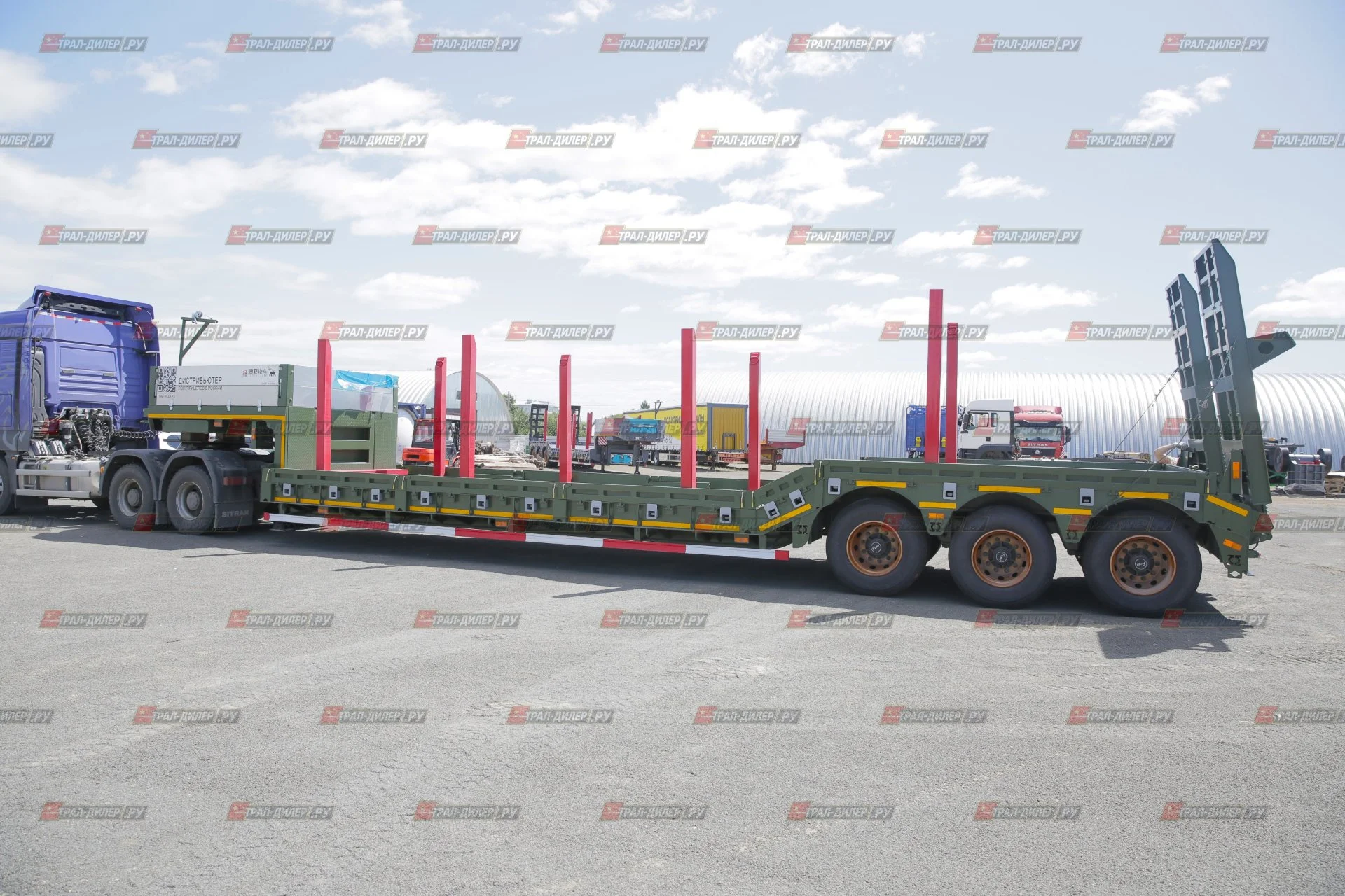 Среднерамный трал-корыто Tongyada CTY9603TDPS 60 т - миниатюра 47