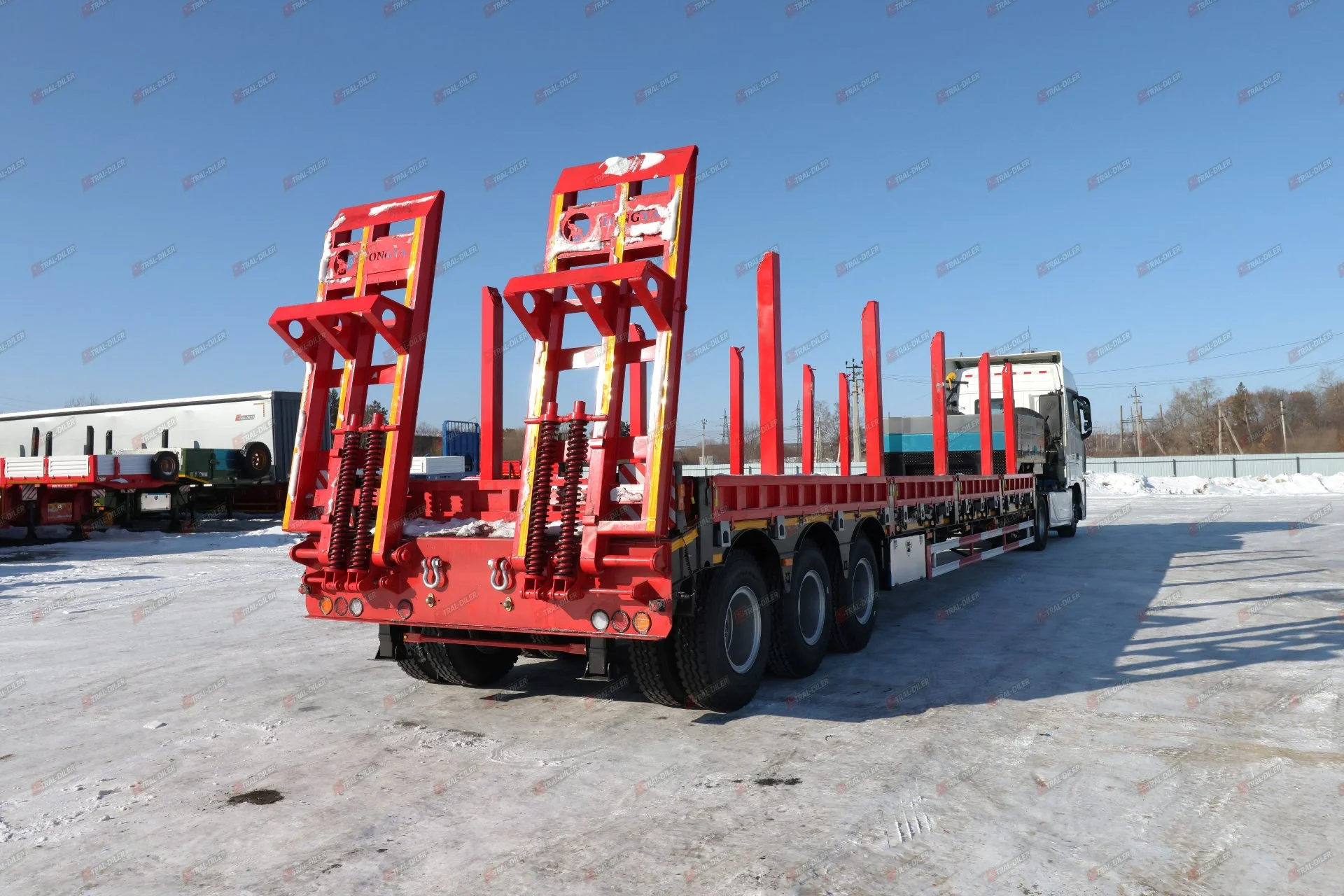 Высокорамный тpал Тongyаdа CTY9603TDPS 80 т - миниатюра 9