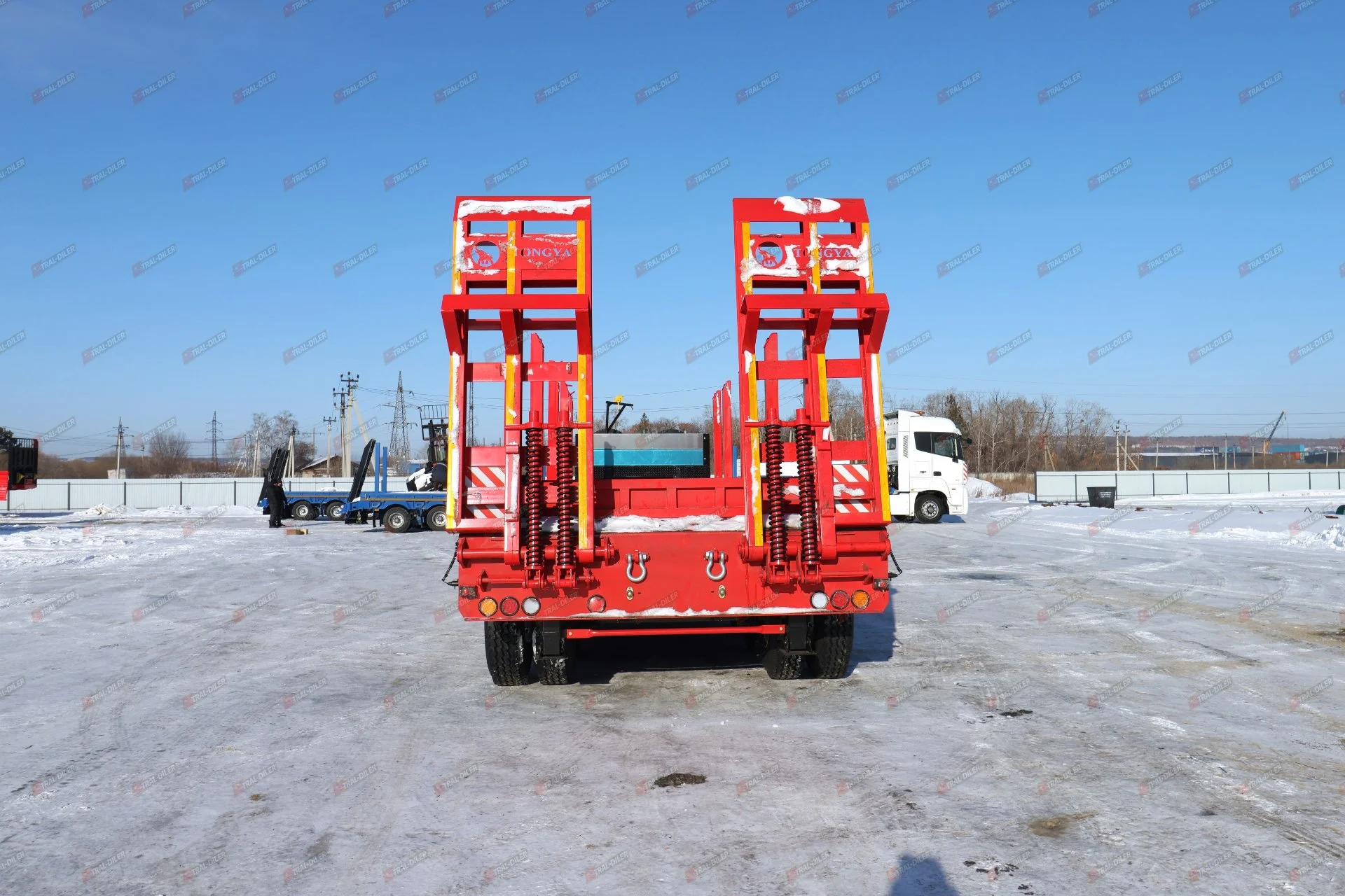 Высокорамный тpал Тongyаdа CTY9603TDPS 80 т - миниатюра 10