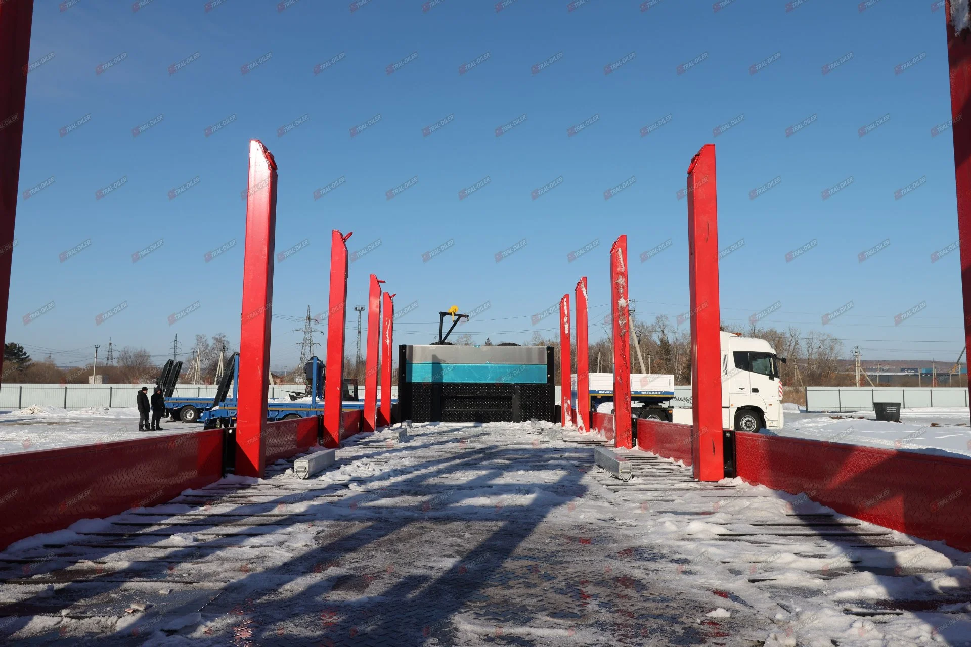 Высокорамный тpал Тongyаdа CTY9603TDPS 80 т - миниатюра 11