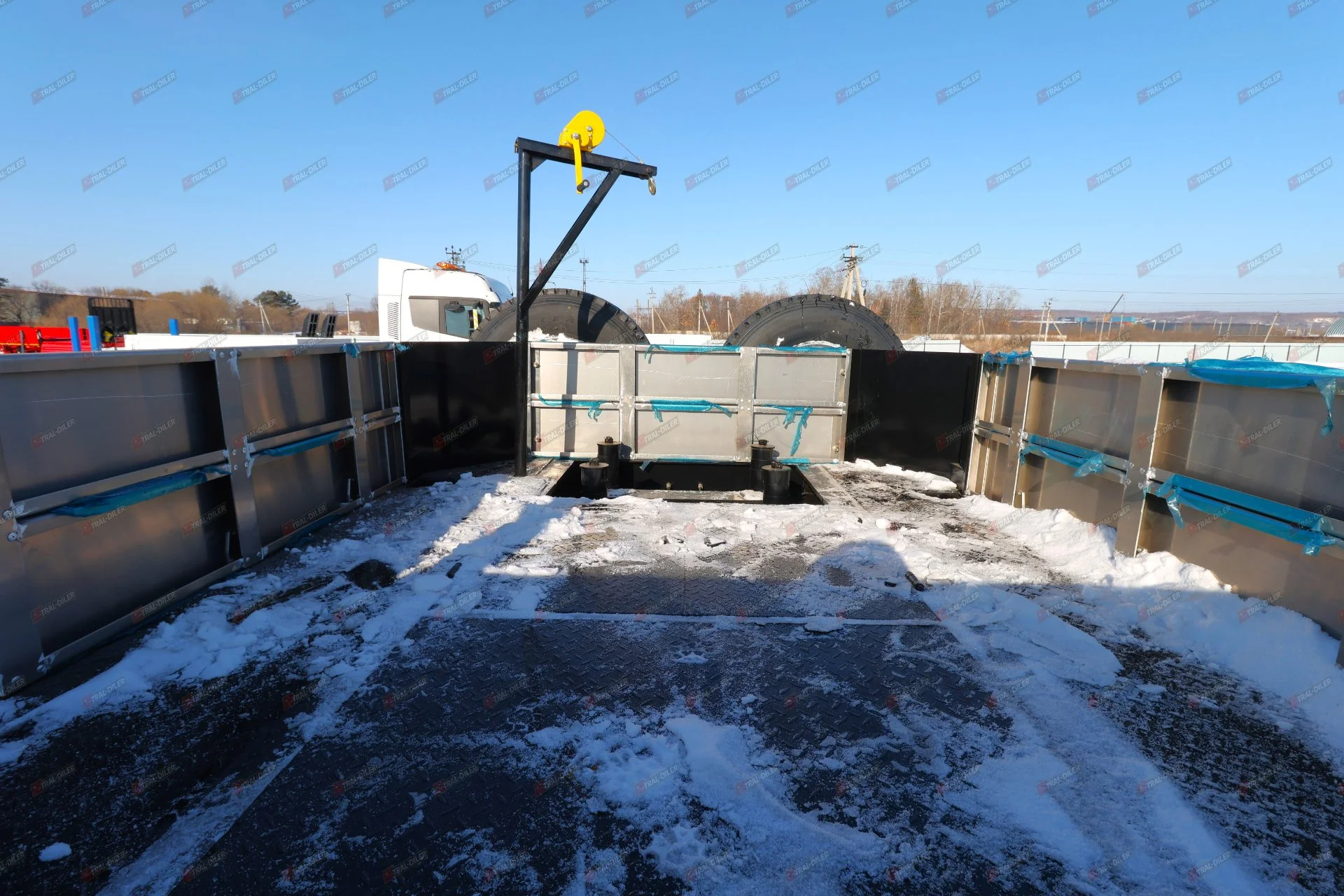 Высокорамный тpал Тongyаdа CTY9603TDPS 80 т - миниатюра 18