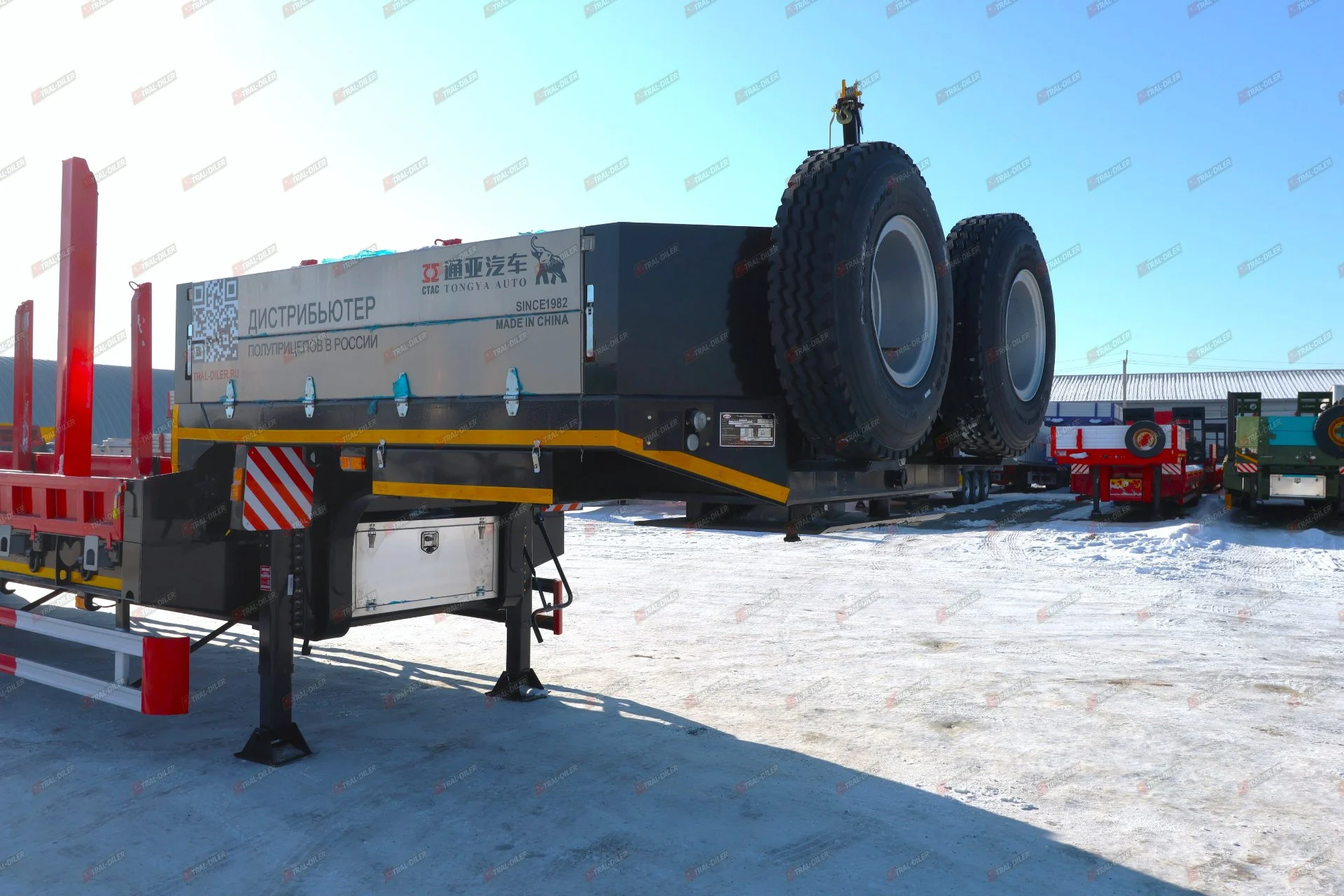Высокорамный тpал Тongyаdа CTY9603TDPS 80 т - миниатюра 32