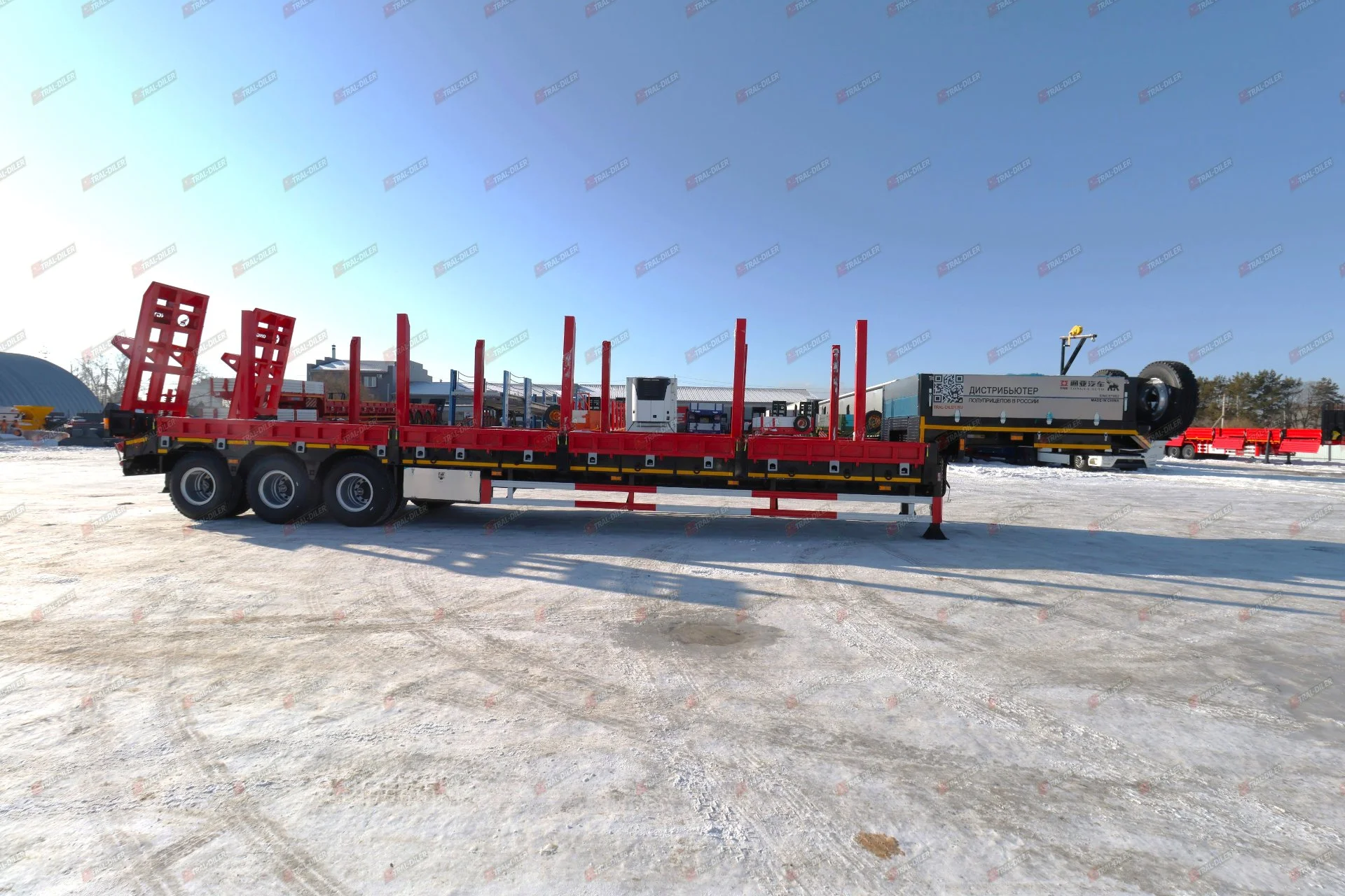 Высокорамный тpал Тongyаdа CTY9603TDPS 80 т - миниатюра 45