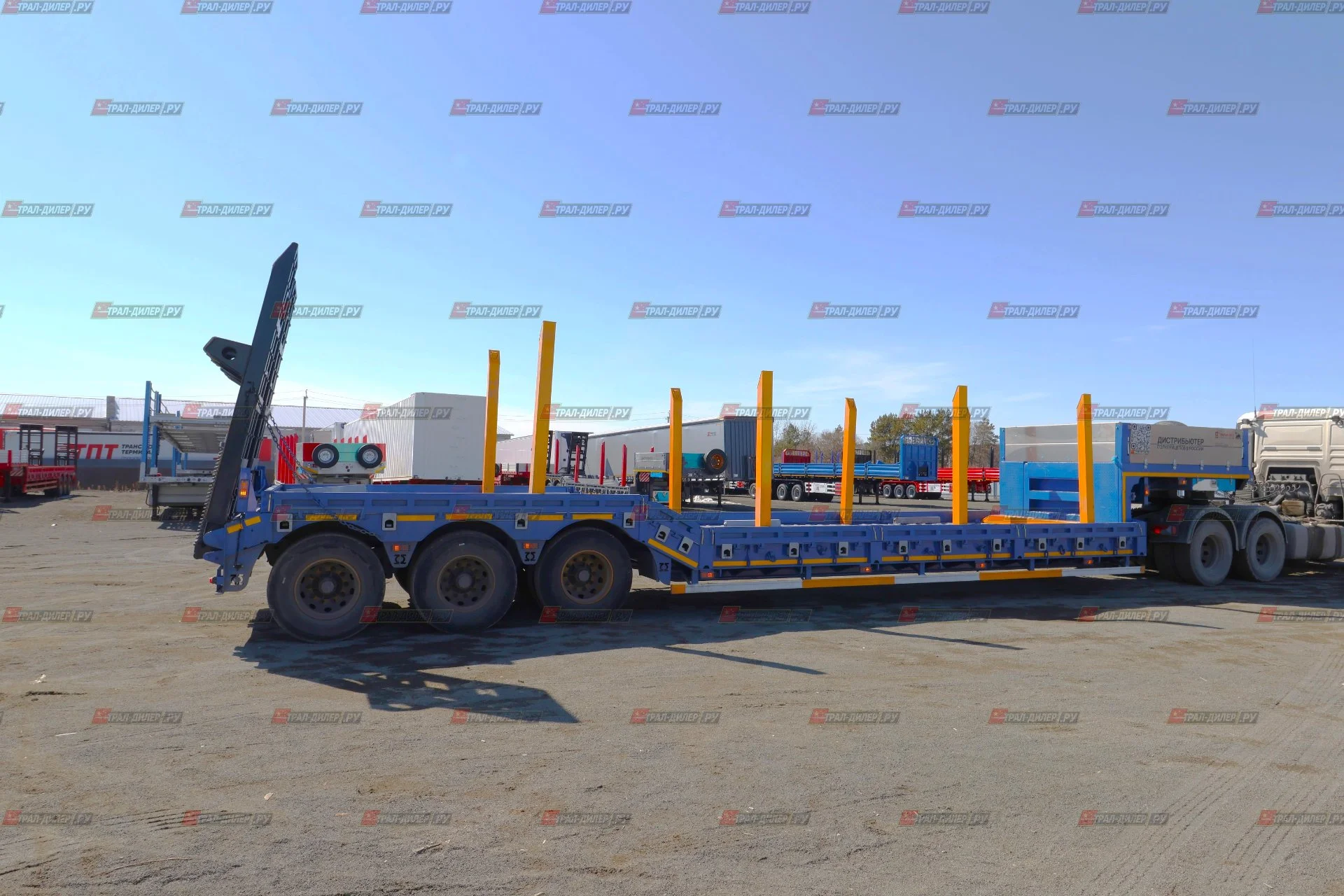 Трал (корыто закрытые колеса)марки     TONGYADA CTY9603TDPS - миниатюра 2