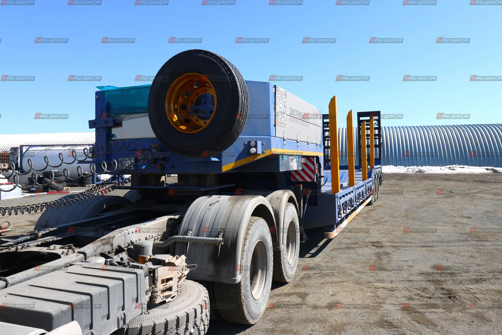 Трал (корыто закрытые колеса)марки     TONGYADA CTY9603TDPS - миниатюра 4