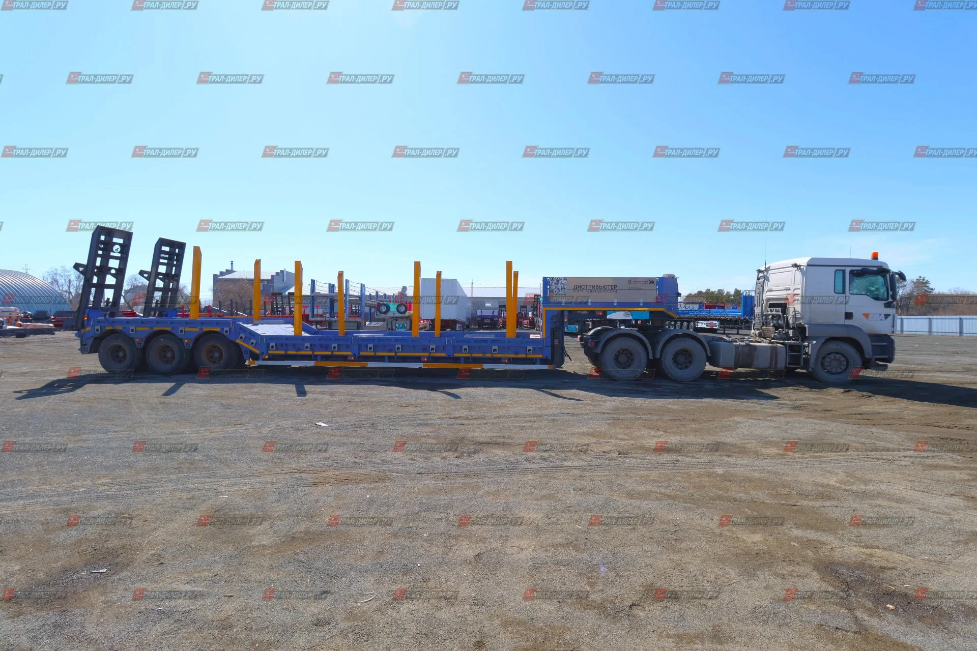 Трал (корыто закрытые колеса)марки     TONGYADA CTY9603TDPS - миниатюра 5
