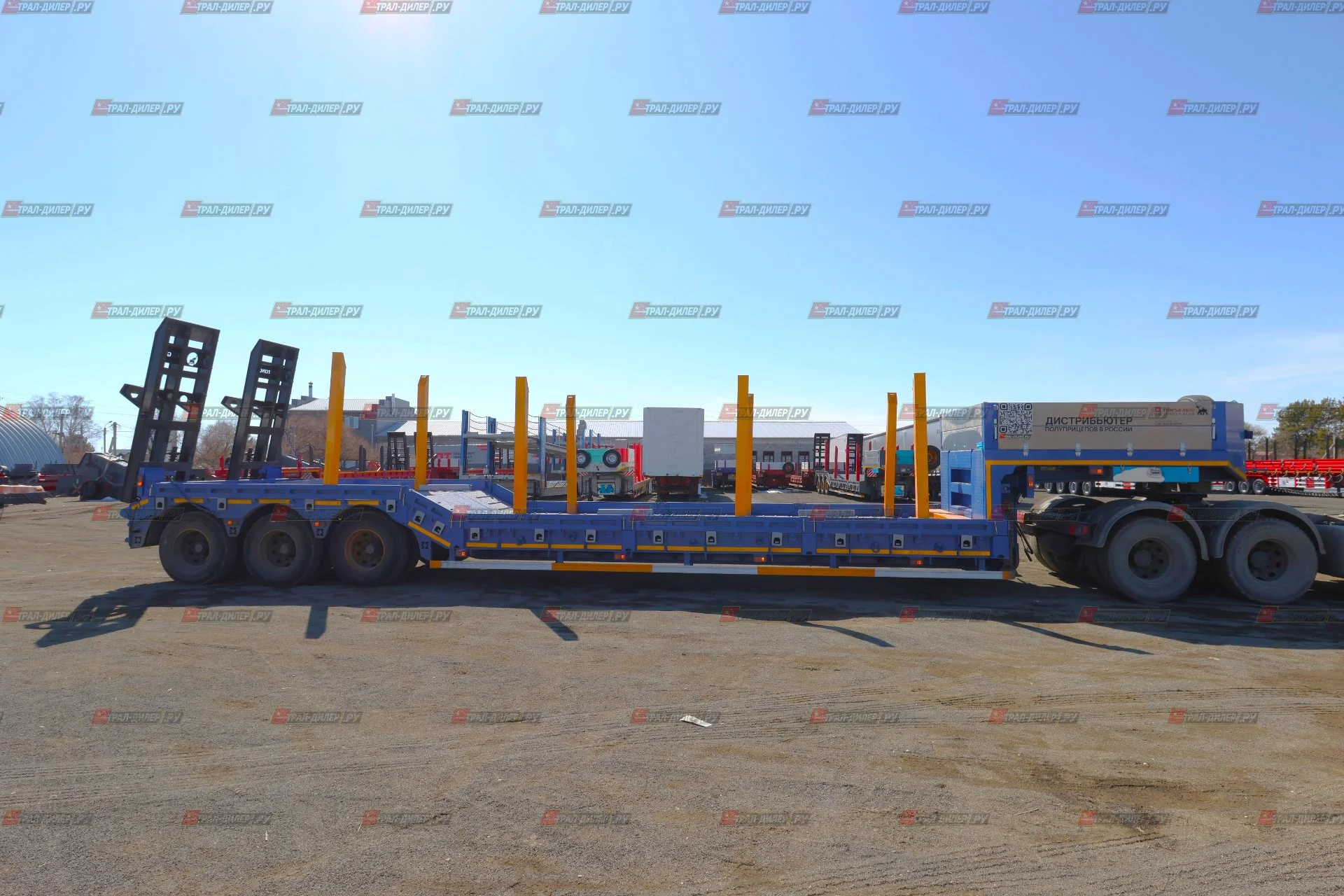 Трал (корыто закрытые колеса)марки     TONGYADA CTY9603TDPS - миниатюра 6