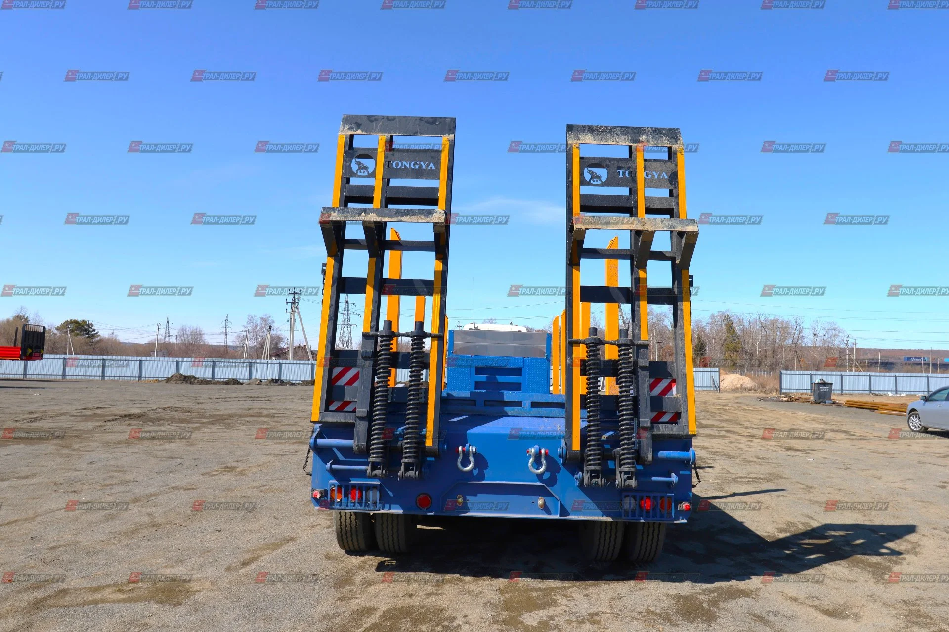 Трал (корыто закрытые колеса)марки     TONGYADA CTY9603TDPS - миниатюра 10