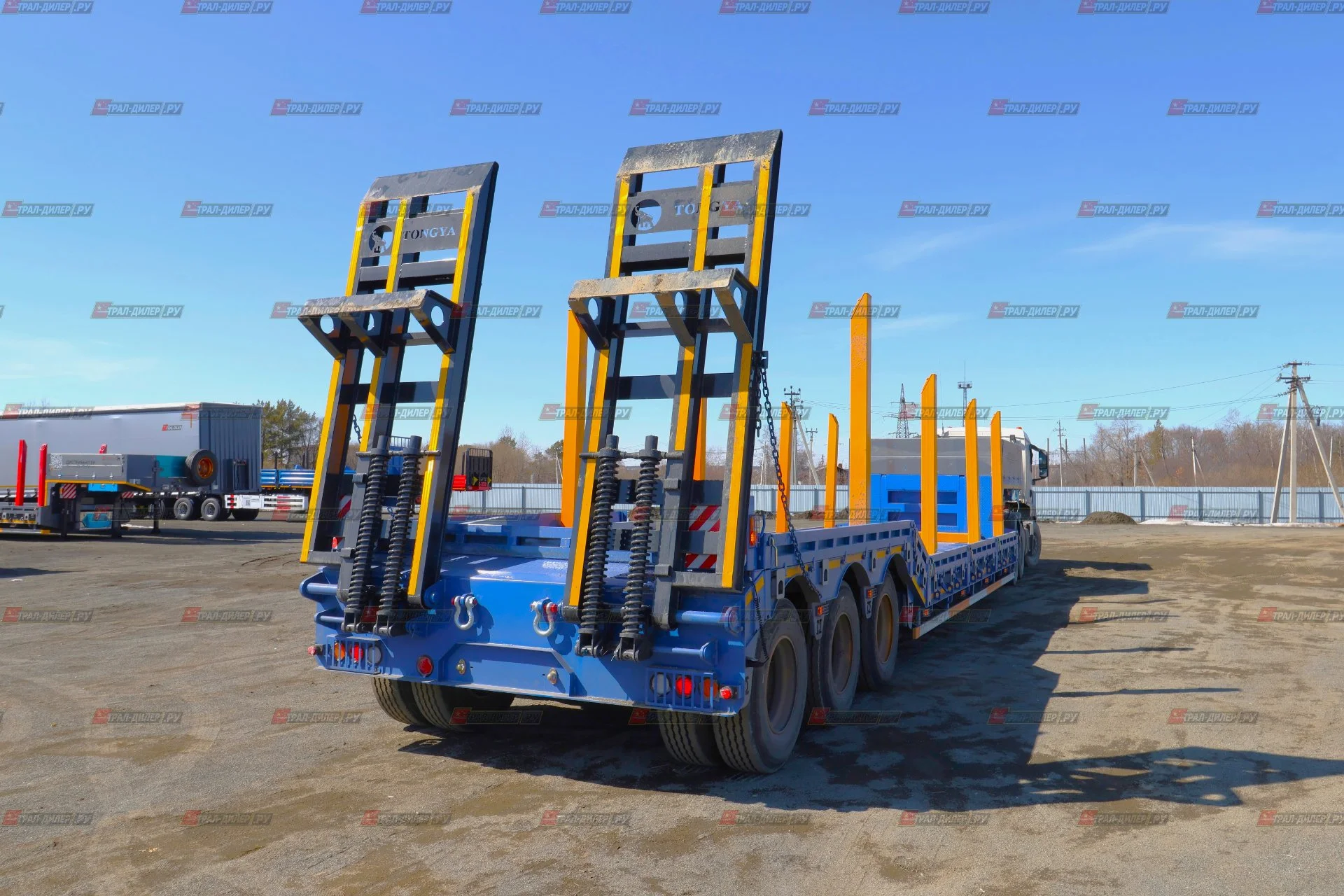 Трал (корыто закрытые колеса)марки     TONGYADA CTY9603TDPS - миниатюра 11