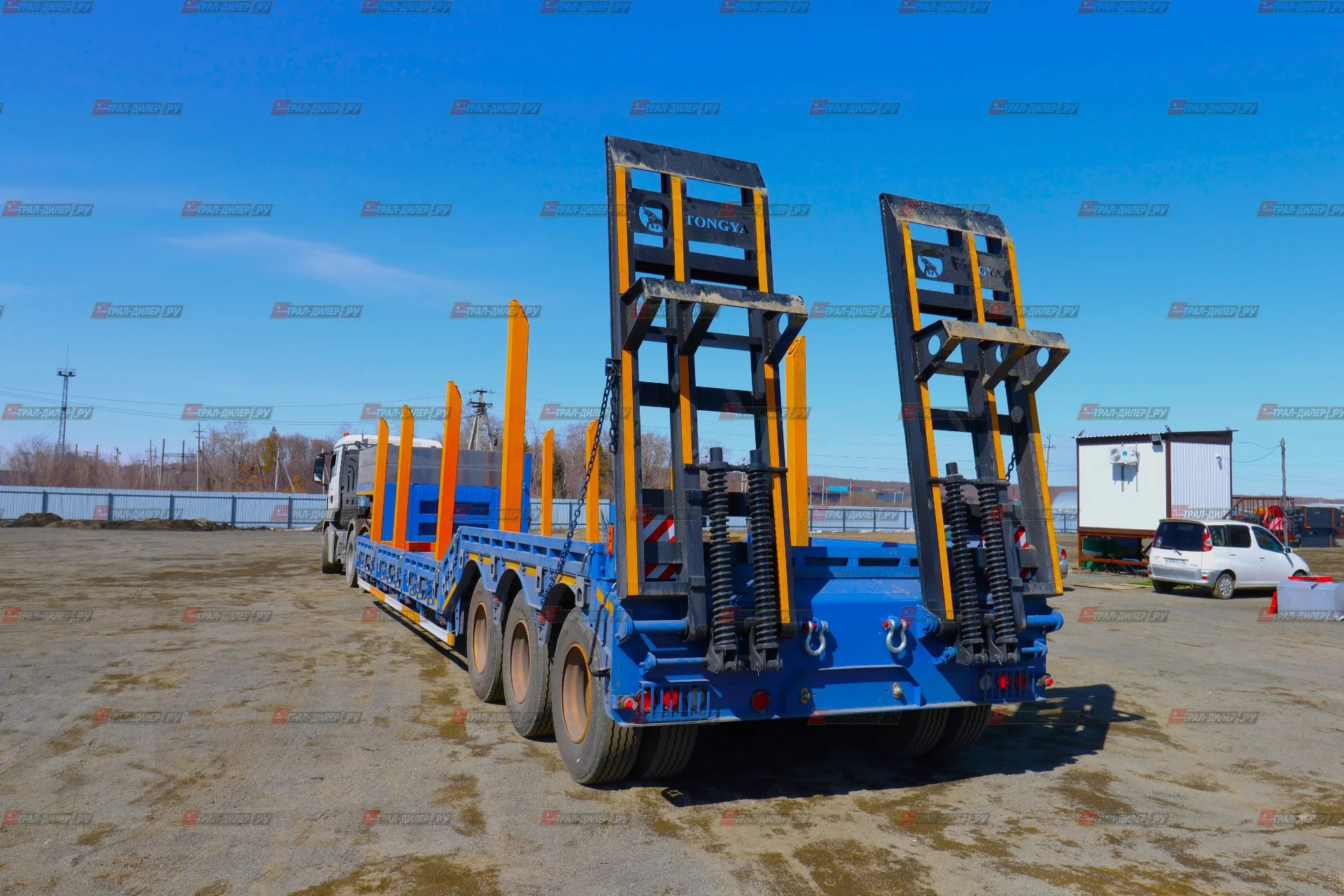 Трал (корыто закрытые колеса)марки     TONGYADA CTY9603TDPS - миниатюра 12