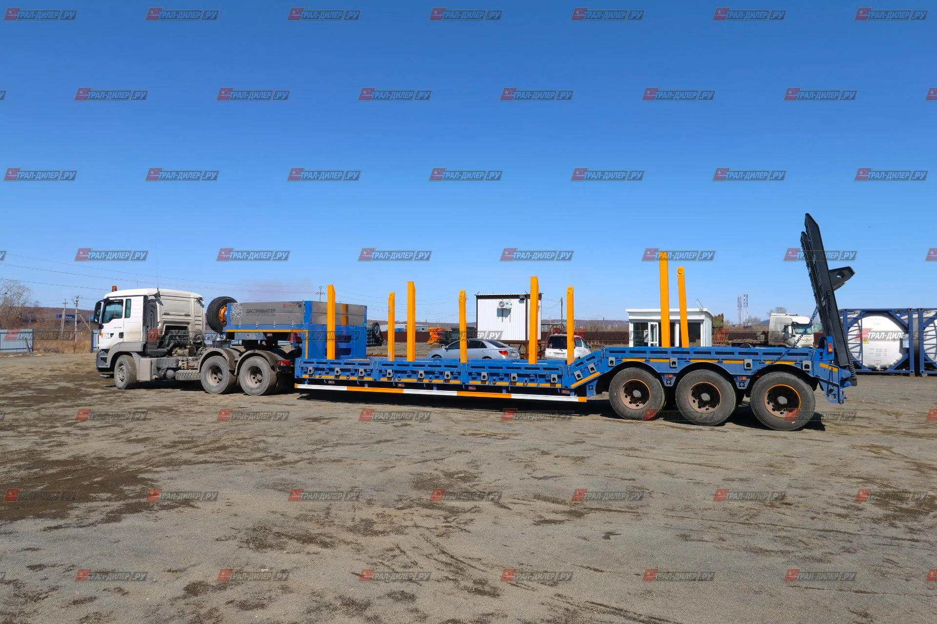 Трал (корыто закрытые колеса)марки     TONGYADA CTY9603TDPS - миниатюра 14