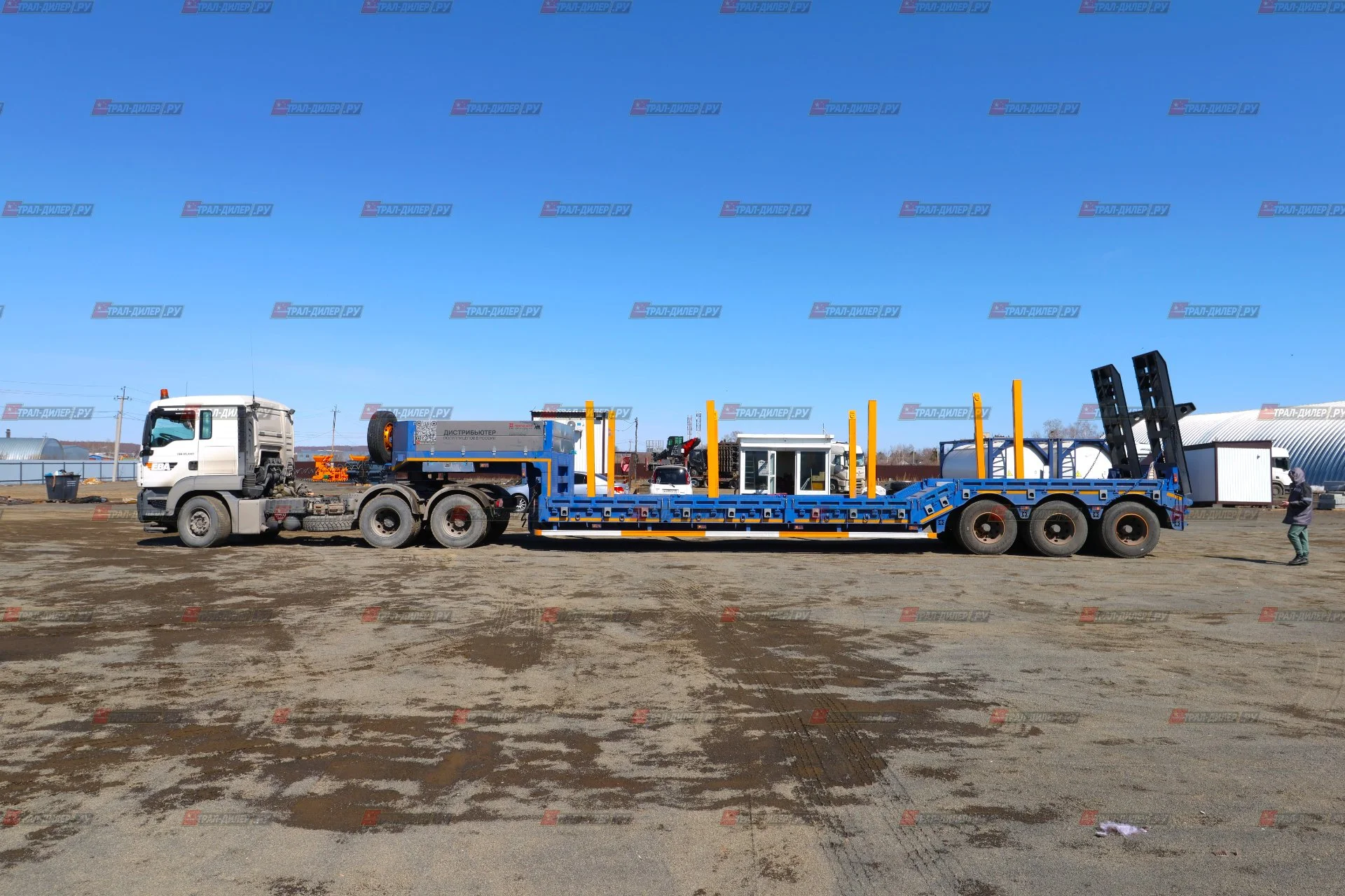 Трал (корыто закрытые колеса)марки     TONGYADA CTY9603TDPS - миниатюра 15
