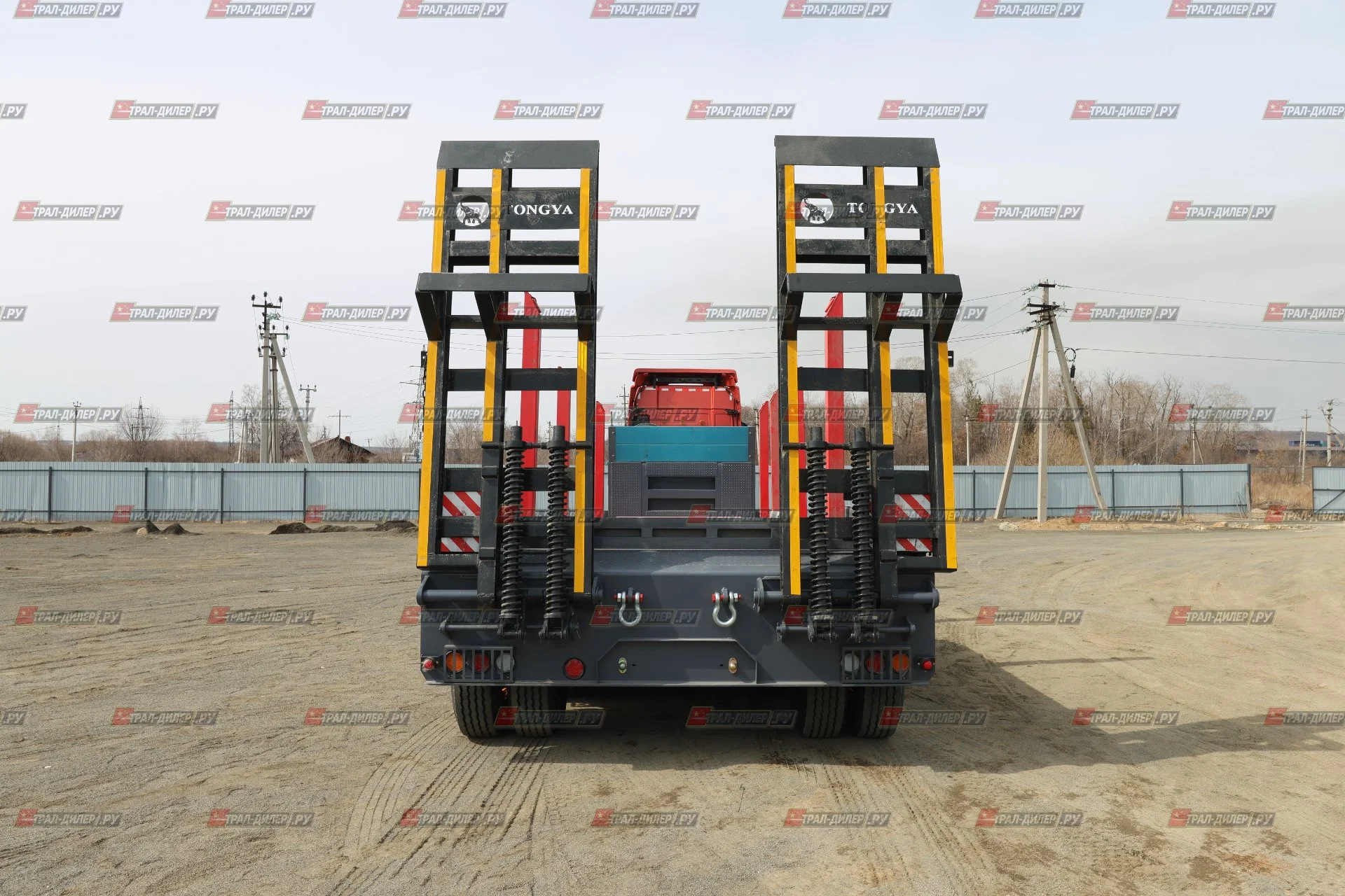 Трал (корыто закрытые колеса)марки TONGYADA CTY9603TDPS - миниатюра 6