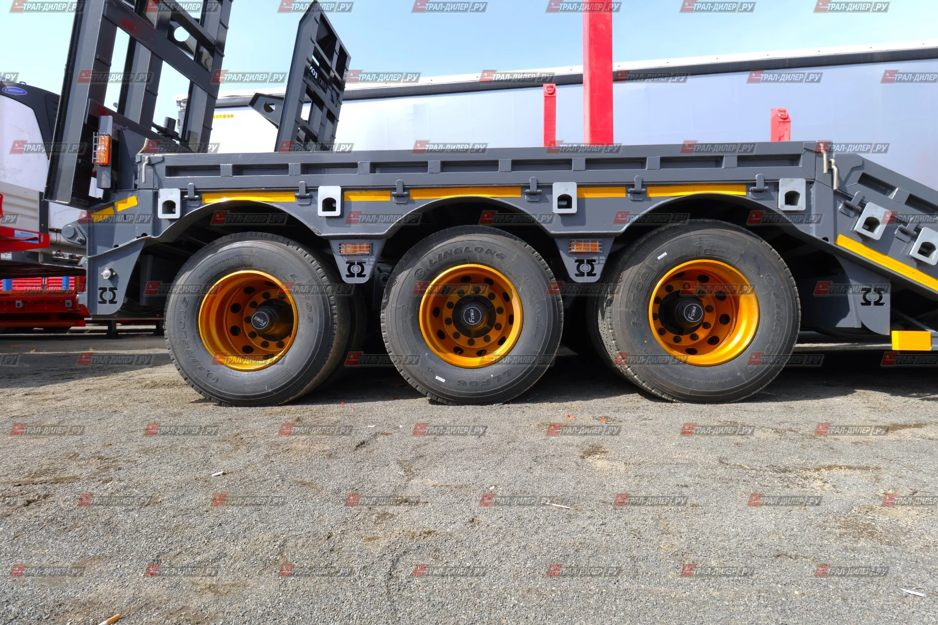 Трал (корыто закрытые колеса)марки TONGYADA CTY9603TDPS - миниатюра 17