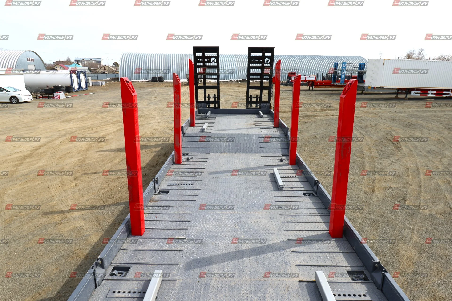 Трал (корыто закрытые колеса)марки TONGYADA CTY9603TDPS - миниатюра 38