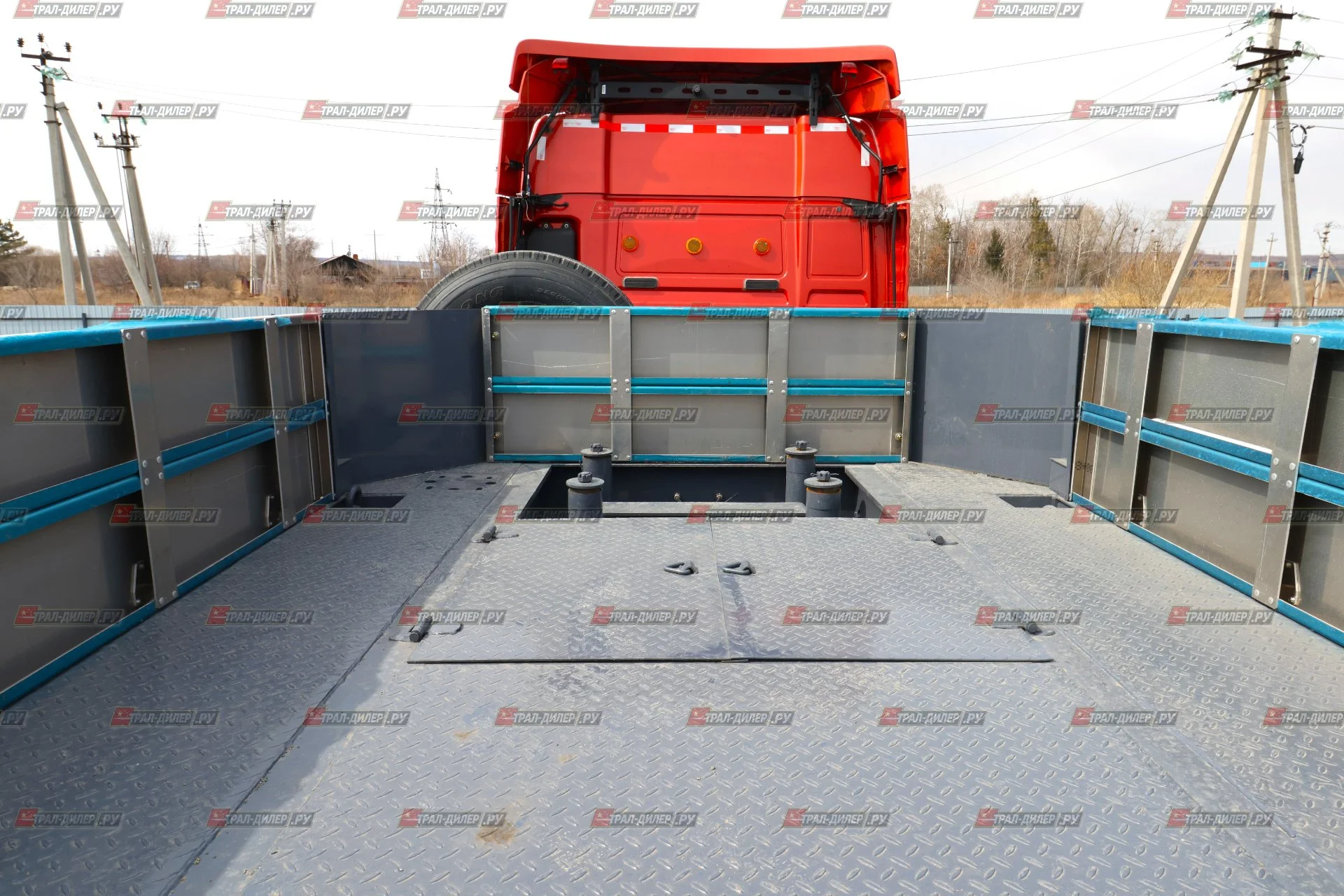 Трал (корыто закрытые колеса)марки TONGYADA CTY9603TDPS - миниатюра 42
