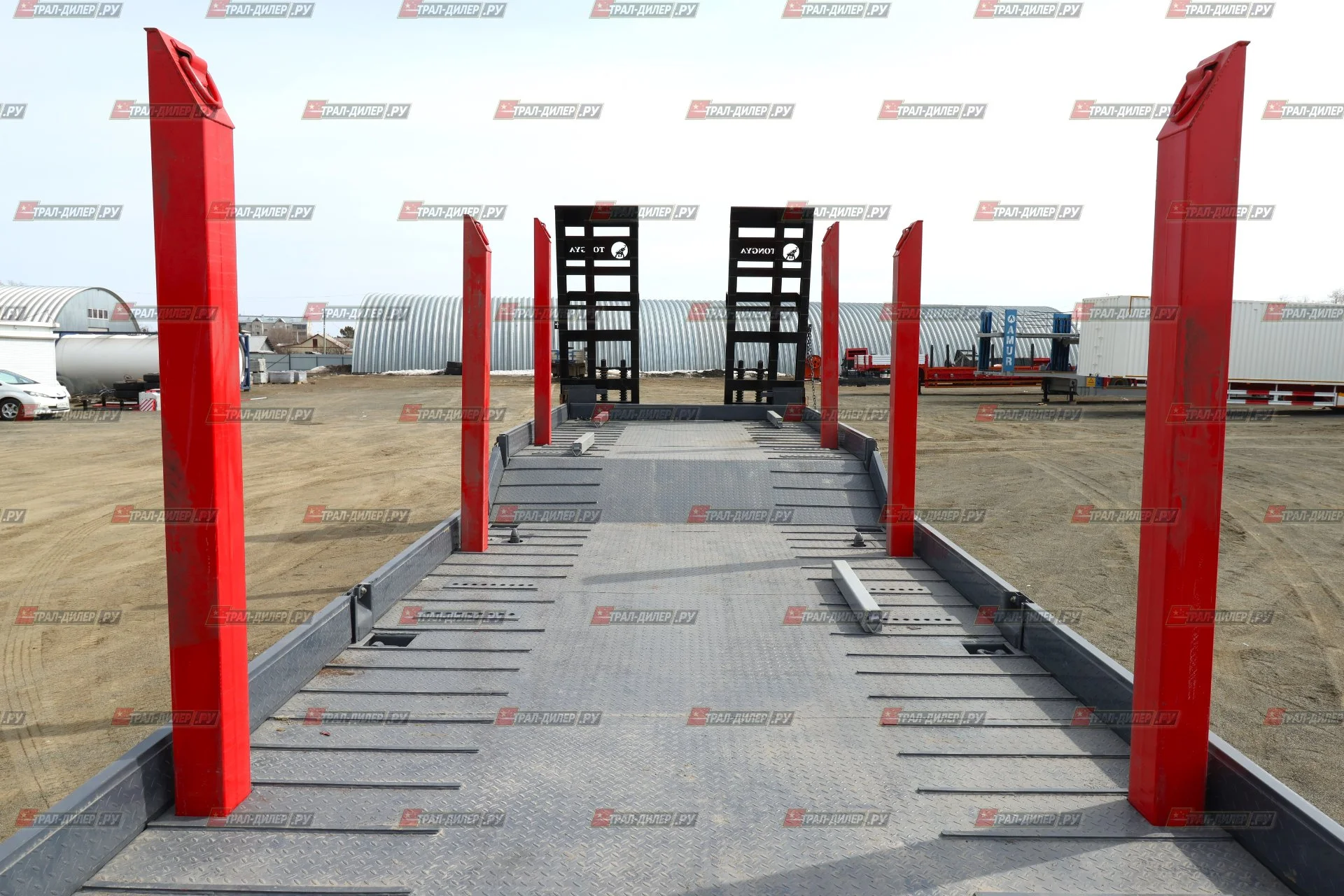 Трал (корыто закрытые колеса)марки TONGYADA CTY9603TDPS - миниатюра 43