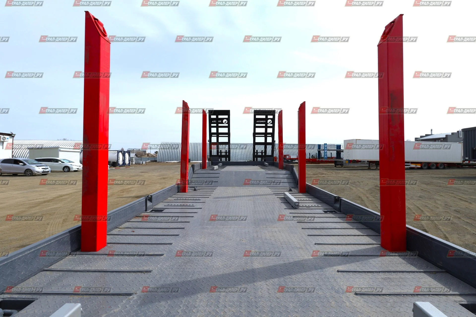 Трал (корыто закрытые колеса)марки TONGYADA CTY9603TDPS - миниатюра 44