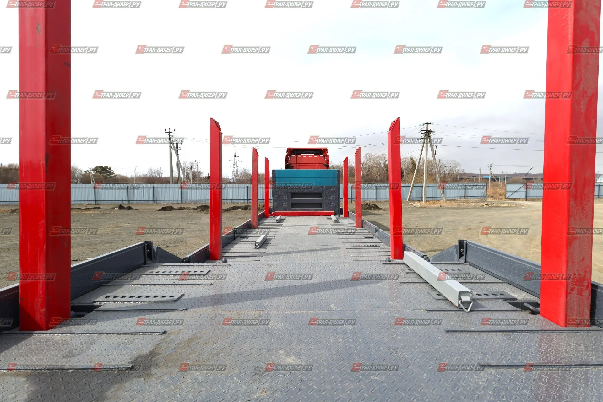 Трал (корыто закрытые колеса)марки TONGYADA CTY9603TDPS - миниатюра 46