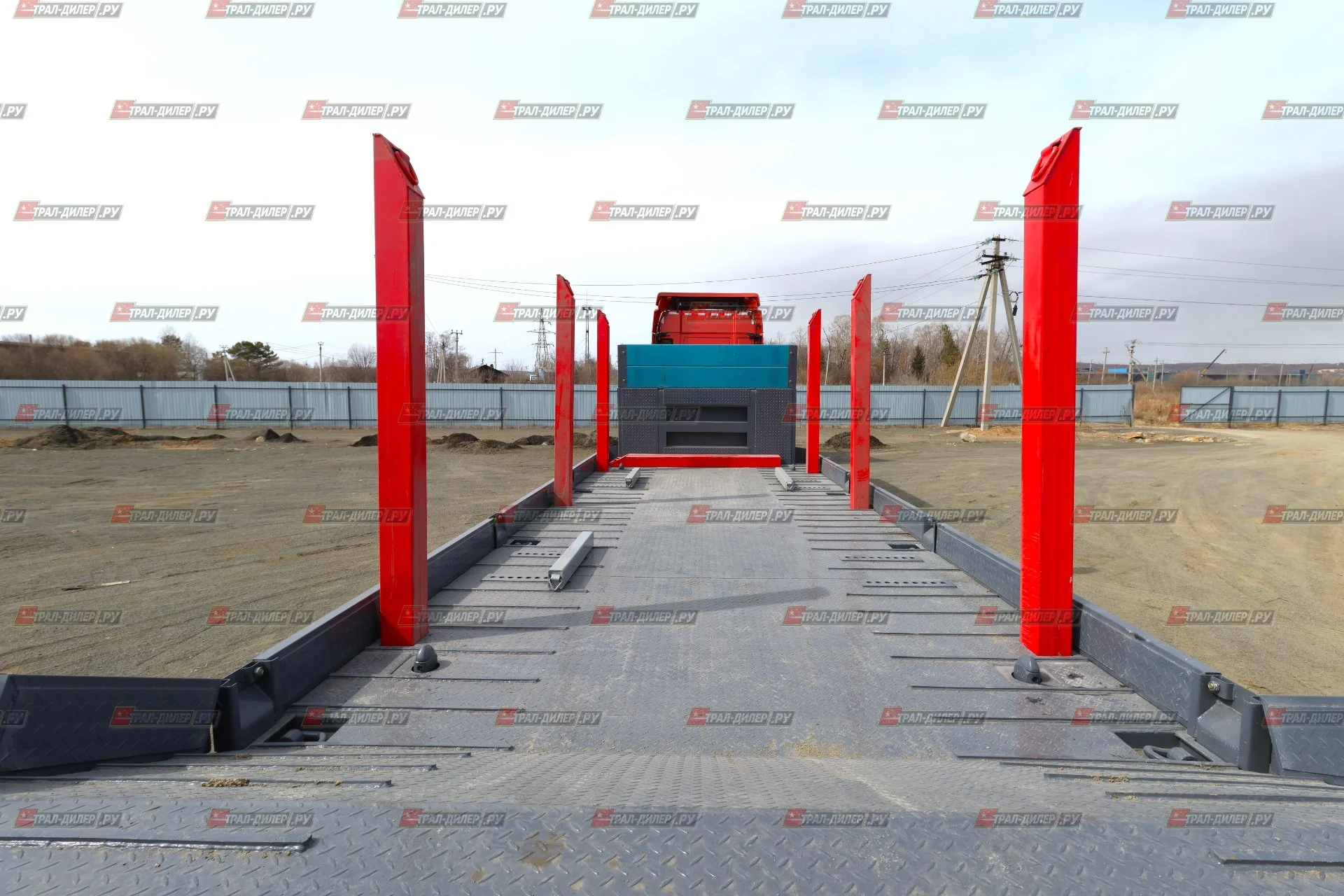 Трал (корыто закрытые колеса)марки TONGYADA CTY9603TDPS - миниатюра 47