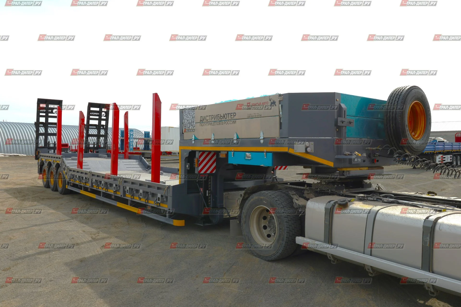 Трал (корыто закрытые колеса)марки TONGYADA CTY9603TDPS - миниатюра 48
