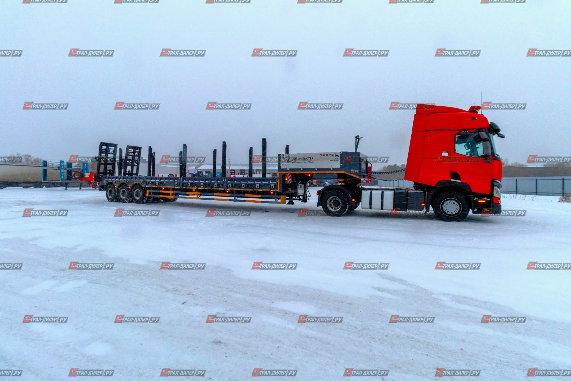 Высокорамный трал Tongyada CTY9603TDPS 80 т - миниатюра 3