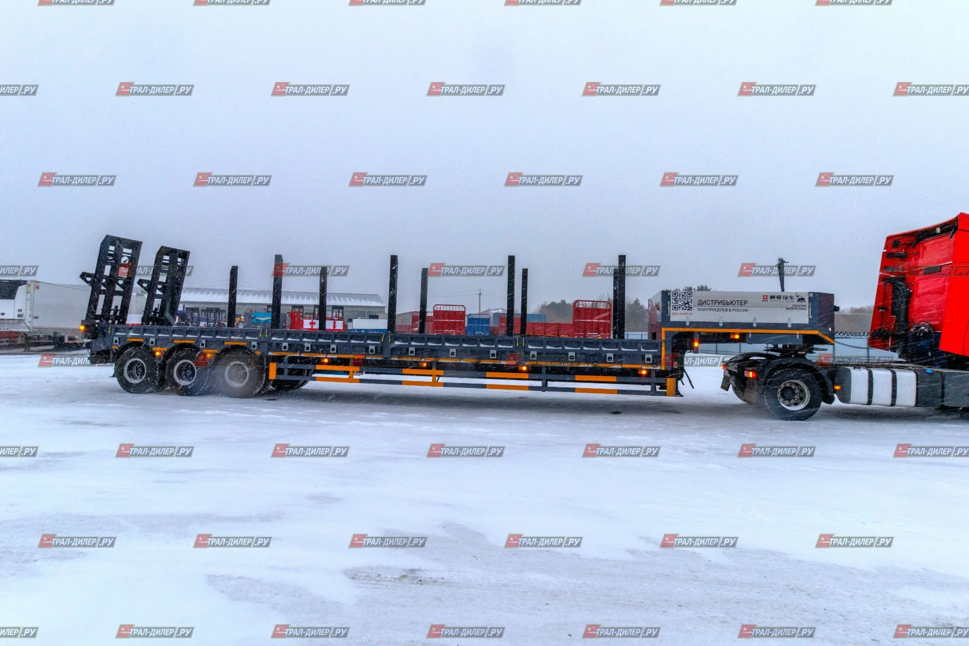 Высокорамный трал Tongyada CTY9603TDPS 80 т - миниатюра 6