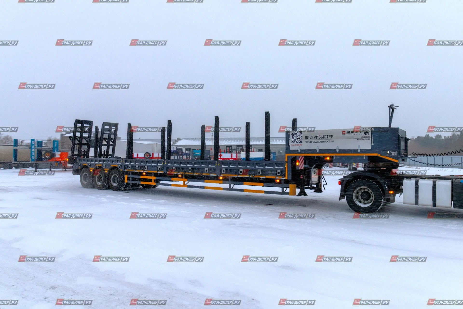 Высокорамный трал Tongyada CTY9603TDPS 80 т - миниатюра 7