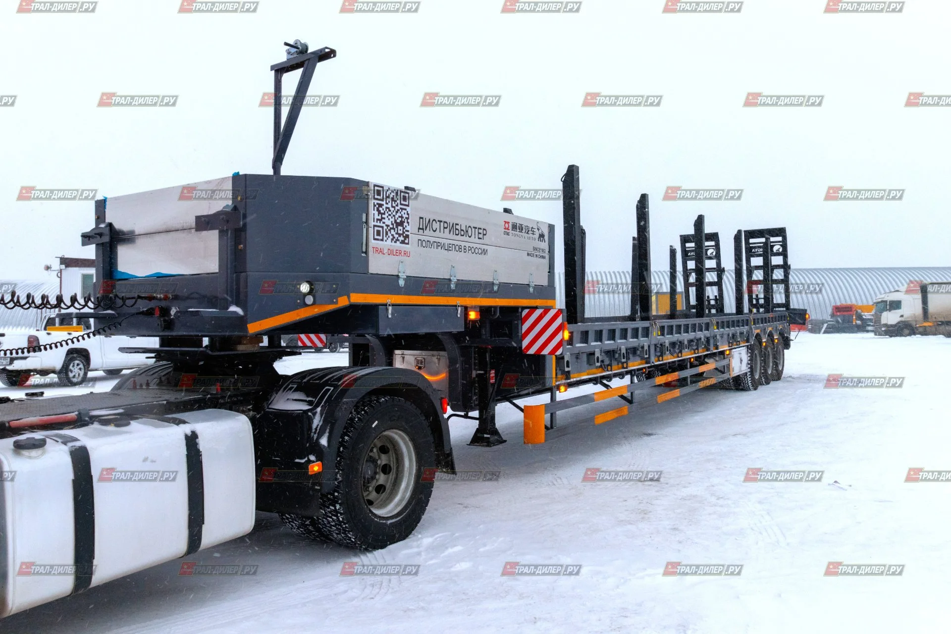 Высокорамный трал Tongyada CTY9603TDPS 80 т - миниатюра 9